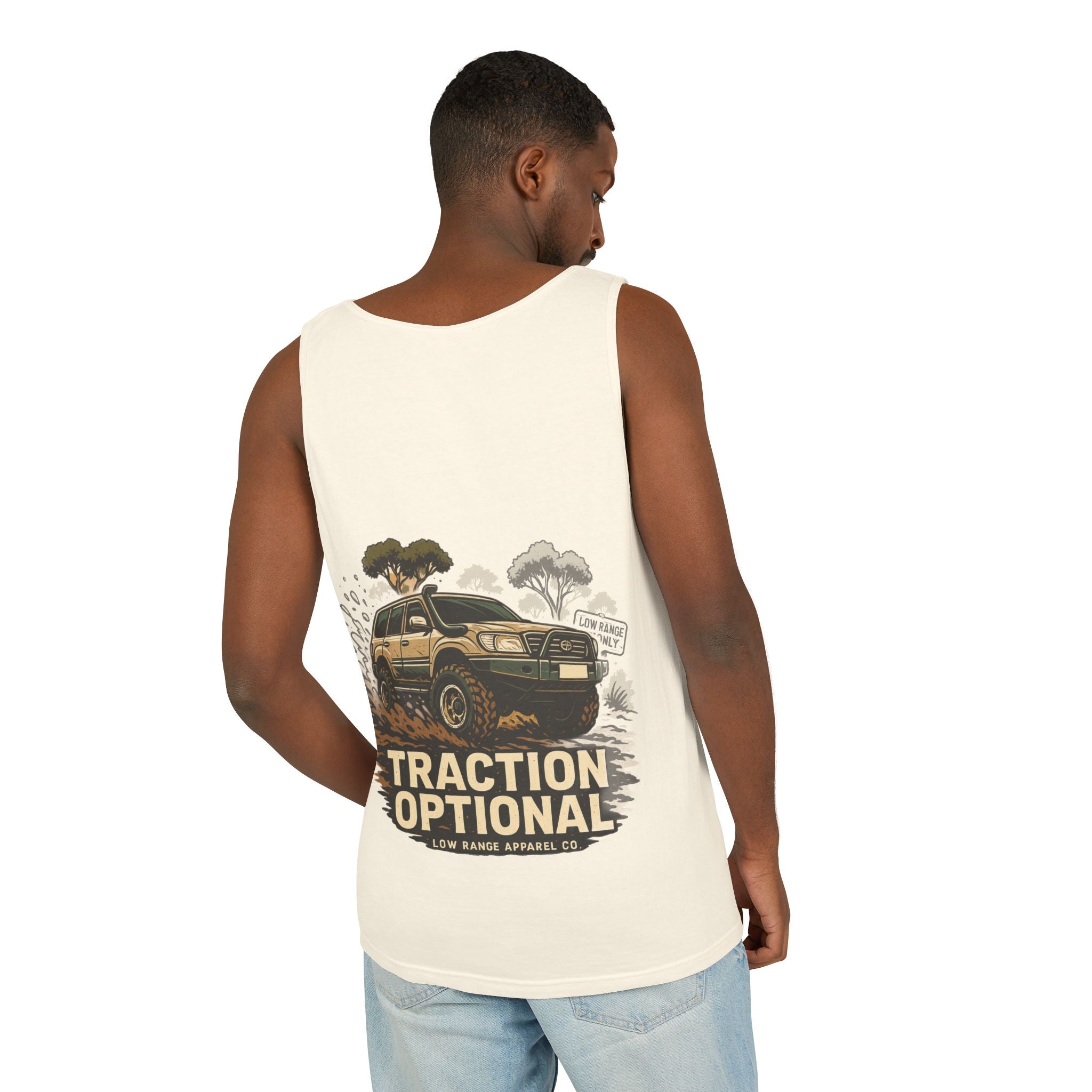 Traction Optional Unisex Tank Top | Low Range Apparel Co.