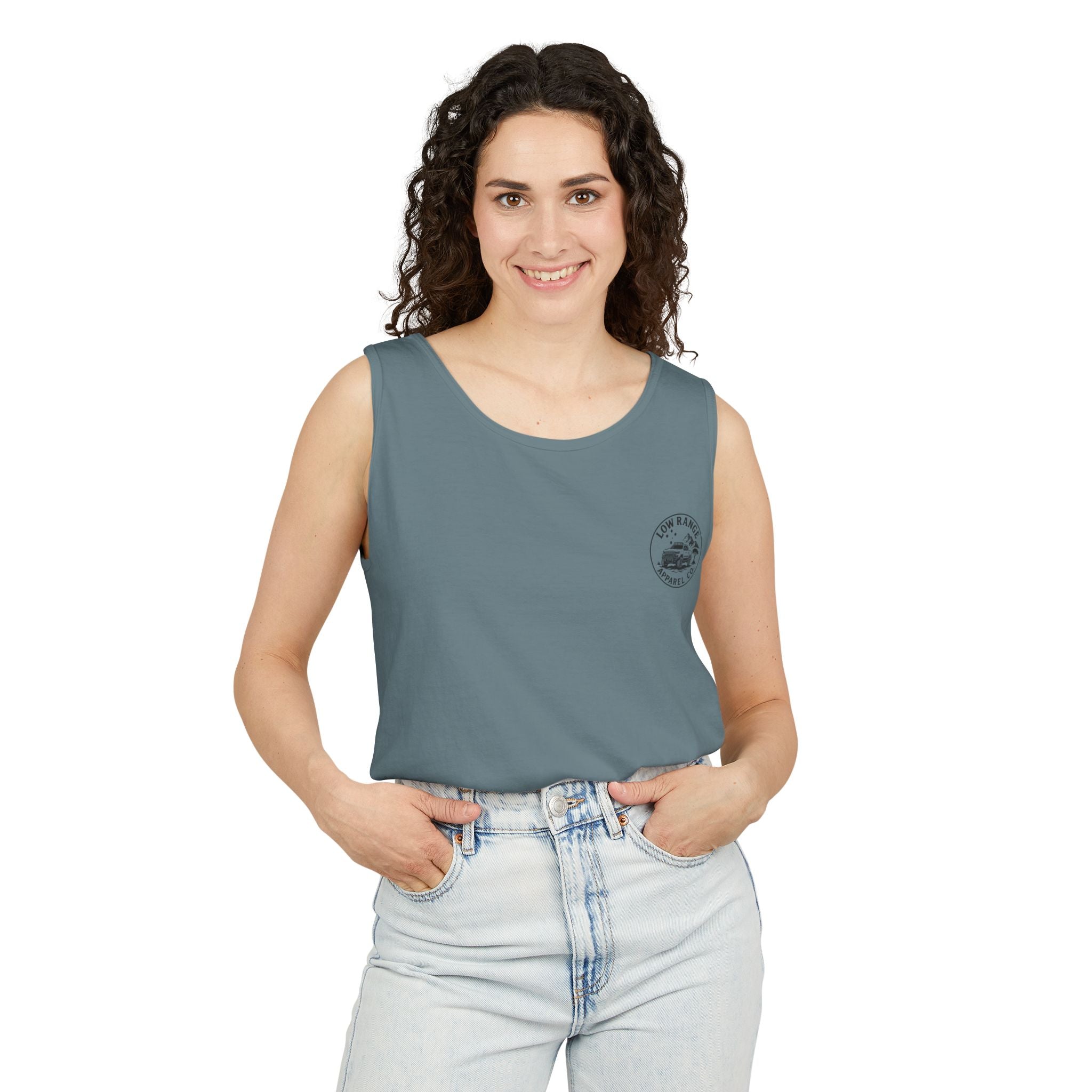 First Tracks Unisex Tank Top | Low Range Apparel Co. - Low Range Apparel Co.