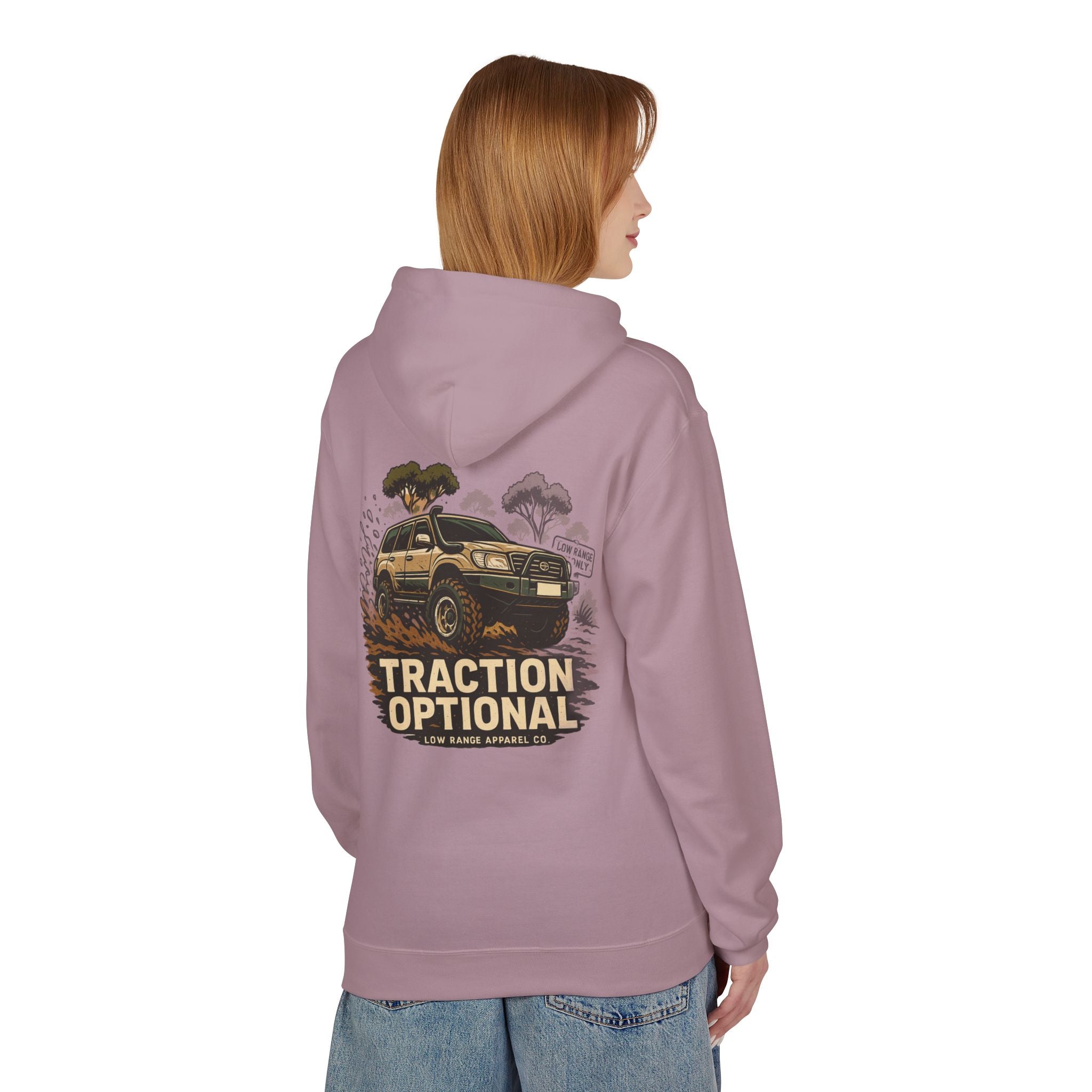 Traction Optional Unisex Hoodie | Low Range Apparel Co.