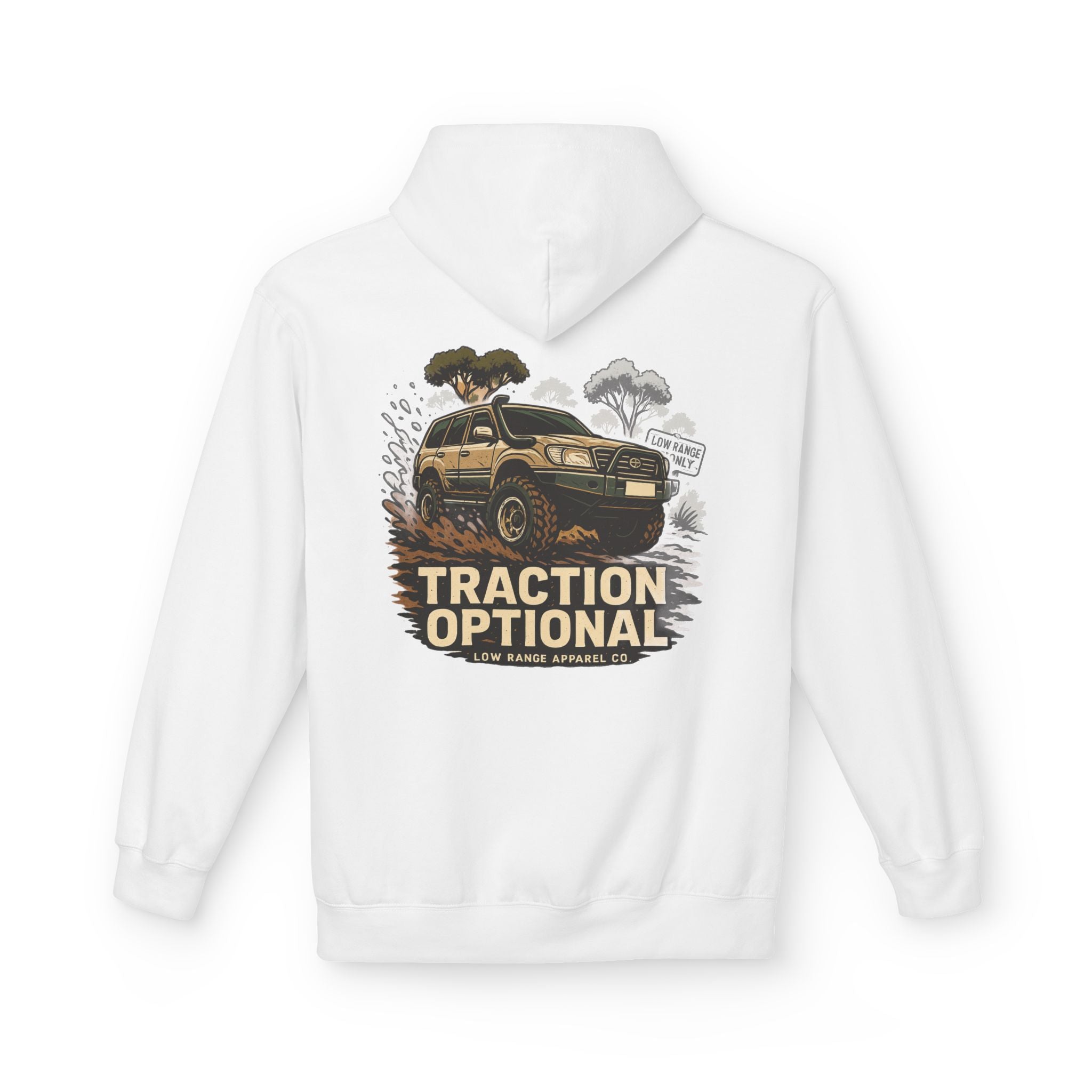 Traction Optional Unisex Hoodie | Low Range Apparel Co.