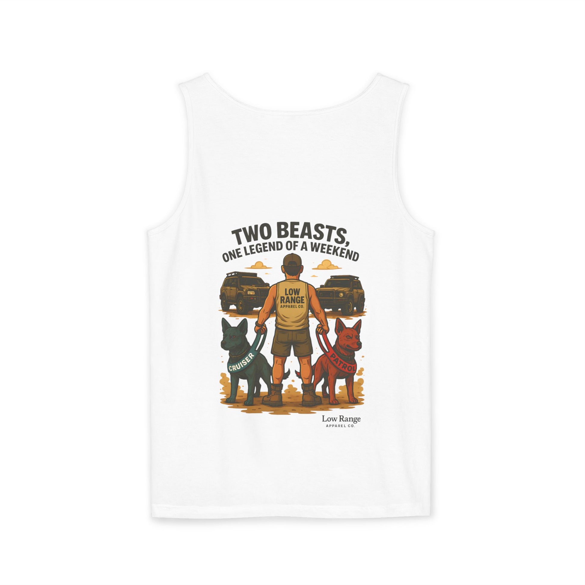 Two Beasts Unisex Tank Top | Low Range Apparel Co. - Low Range Apparel Co.