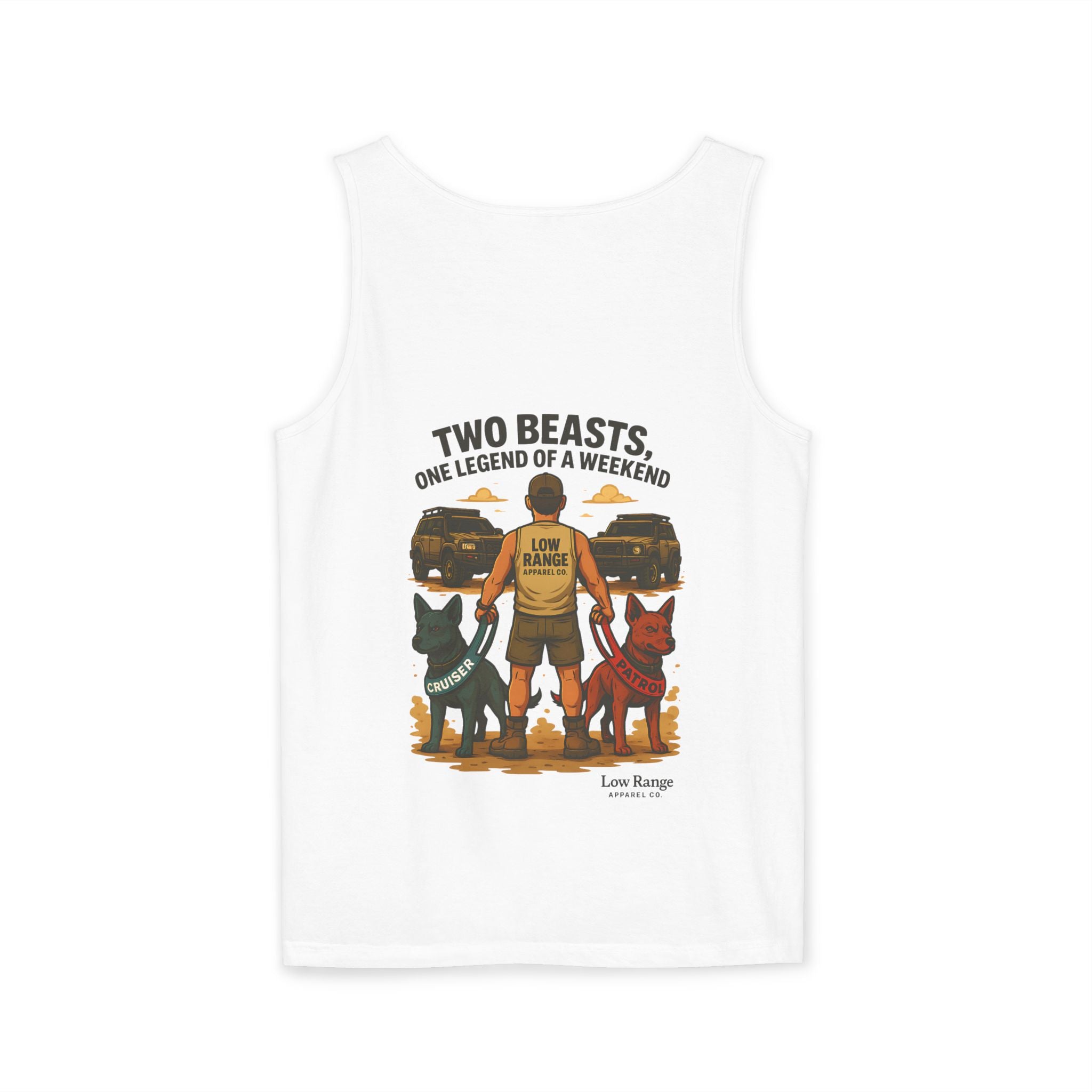 Two Beasts Unisex Tank Top | Low Range Apparel Co. - Low Range Apparel Co.