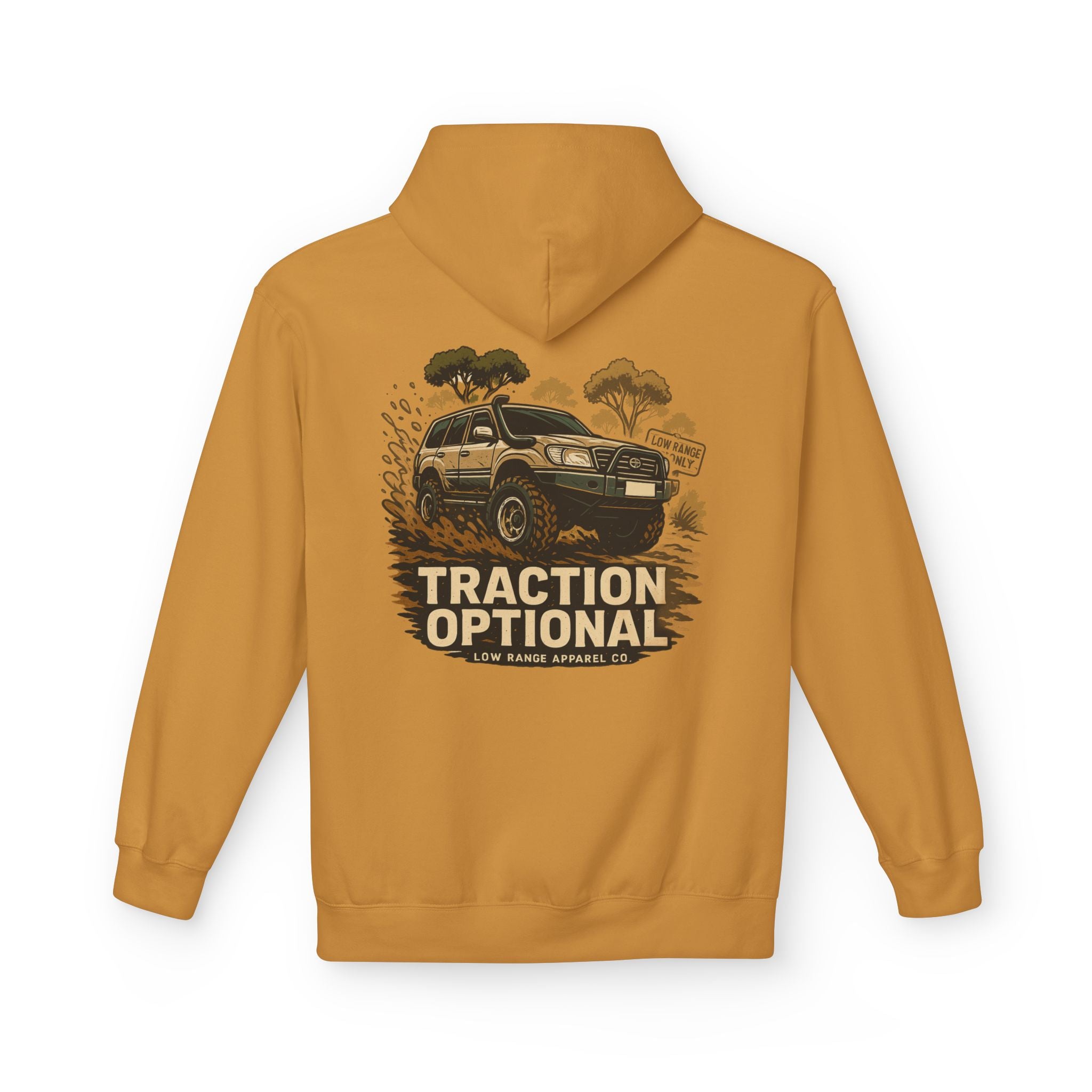 Traction Optional Unisex Hoodie | Low Range Apparel Co.