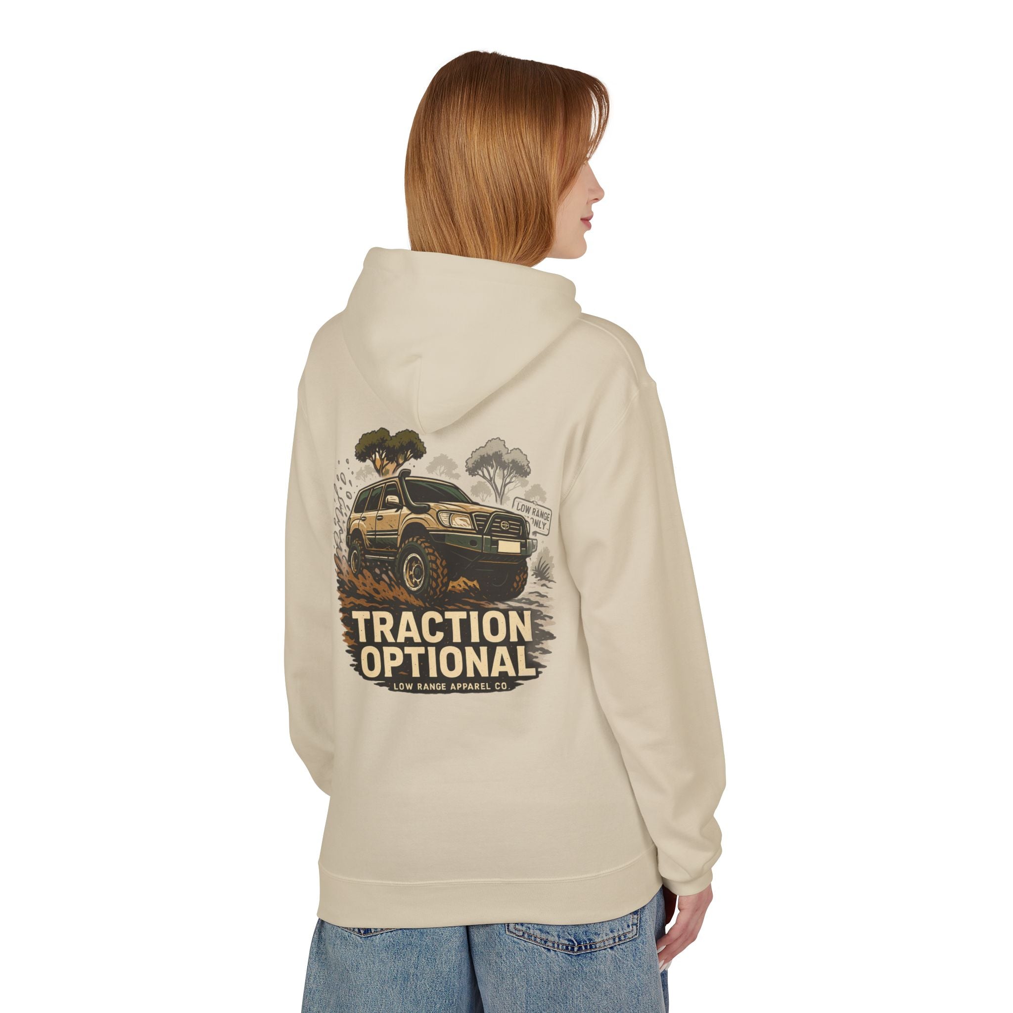 Traction Optional Unisex Hoodie | Low Range Apparel Co.