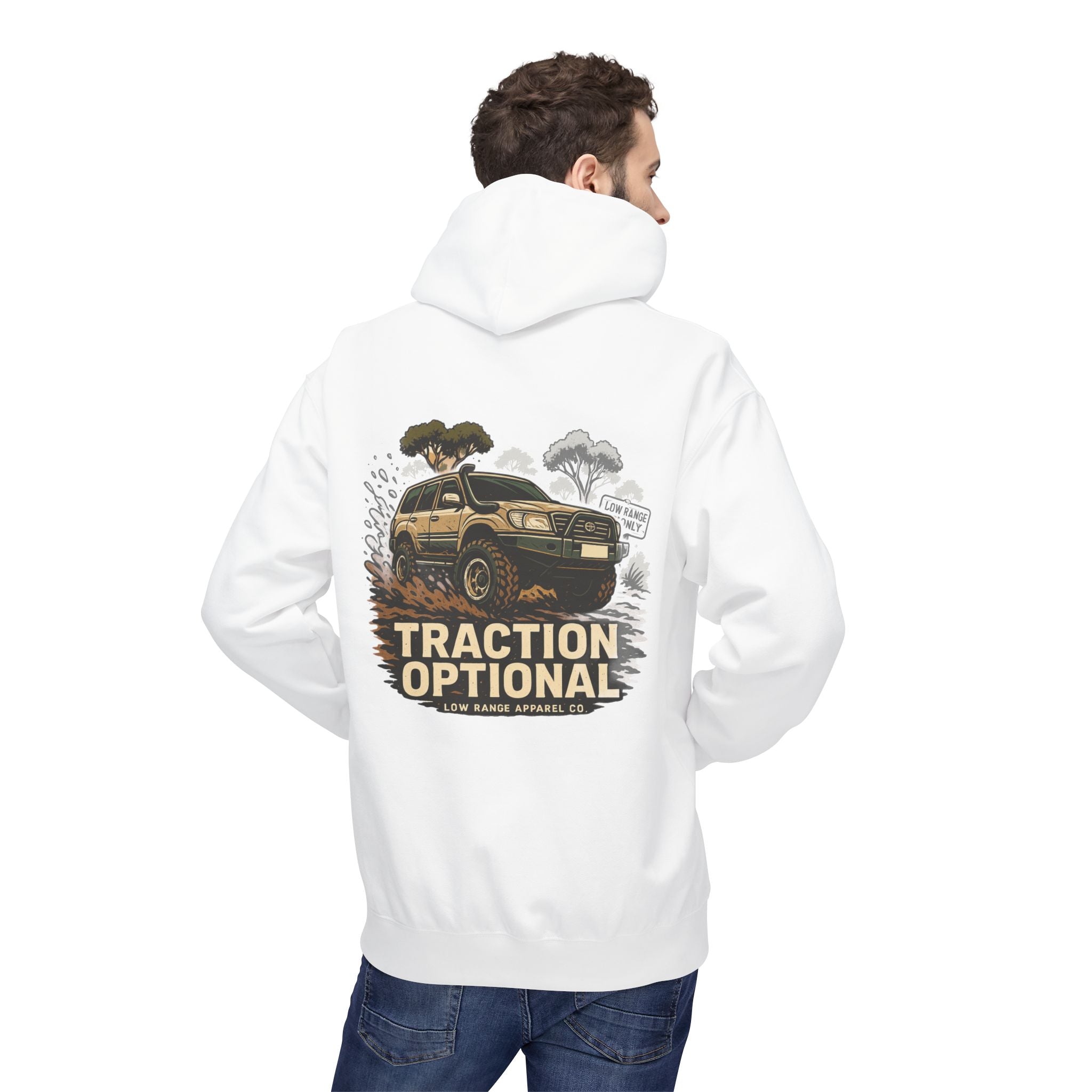 Traction Optional Unisex Hoodie | Low Range Apparel Co.