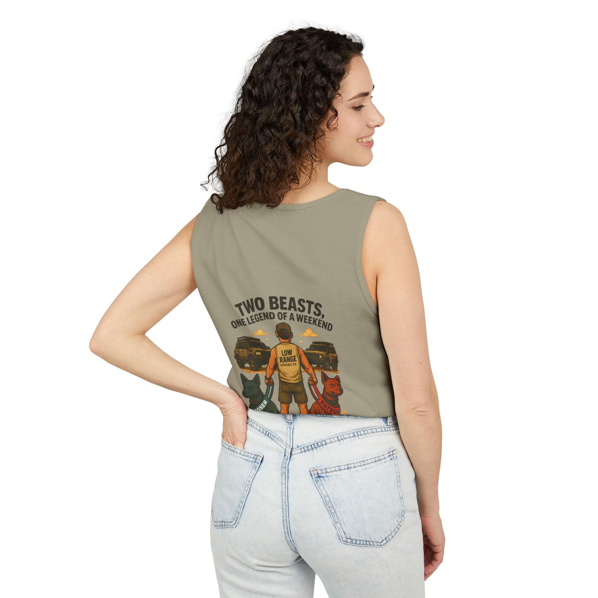 Two Beasts Unisex Tank Top | Low Range Apparel Co. - Low Range Apparel Co.