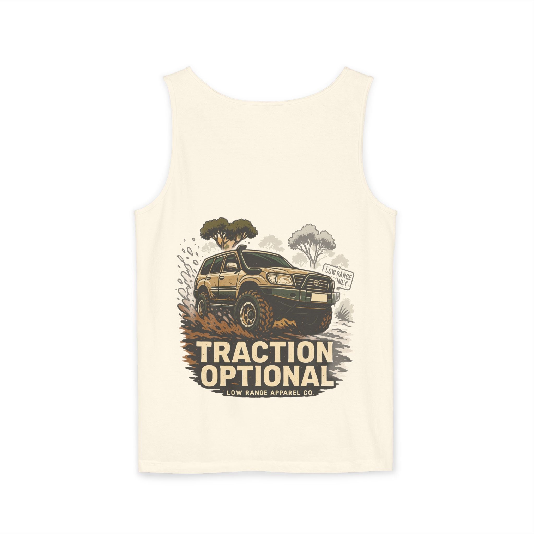 Traction Optional Unisex Tank Top | Low Range Apparel Co.