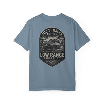 First Tracks Unisex T-Shirt | Low Range Apparel Co. - Low Range Apparel Co.