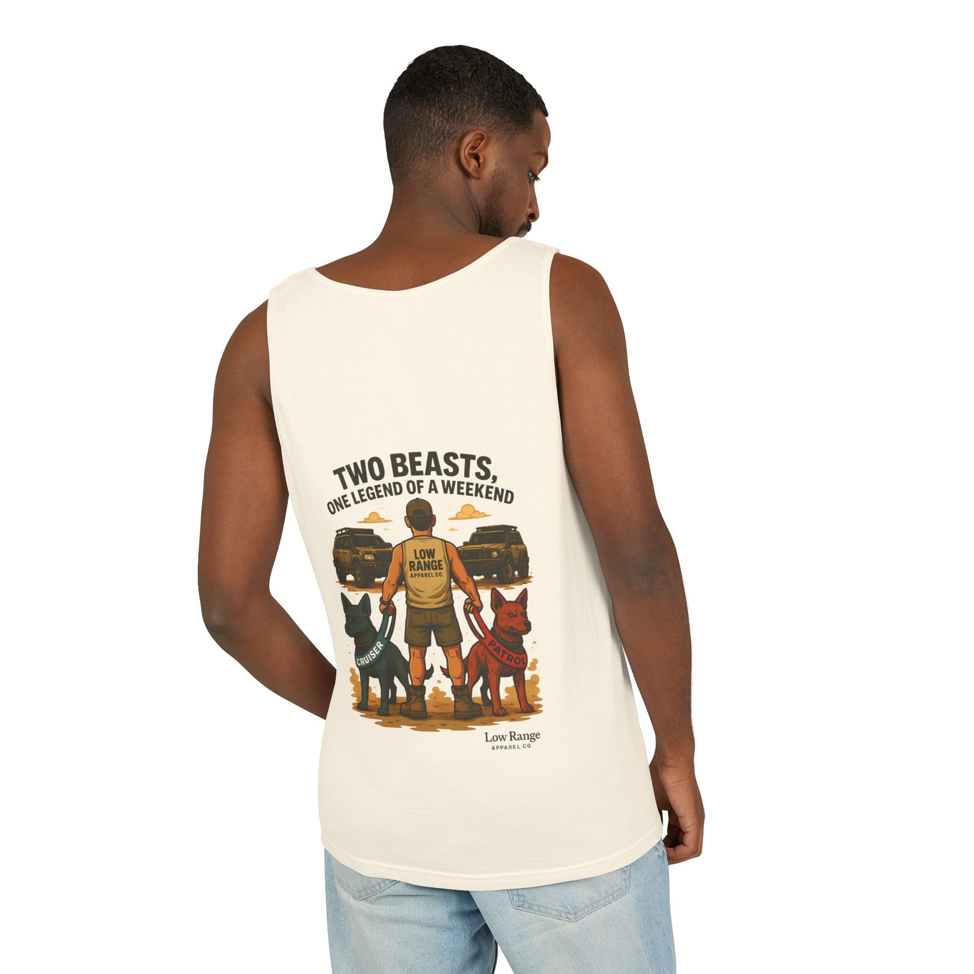 Two Beasts Unisex Tank Top | Low Range Apparel Co. - Low Range Apparel Co.