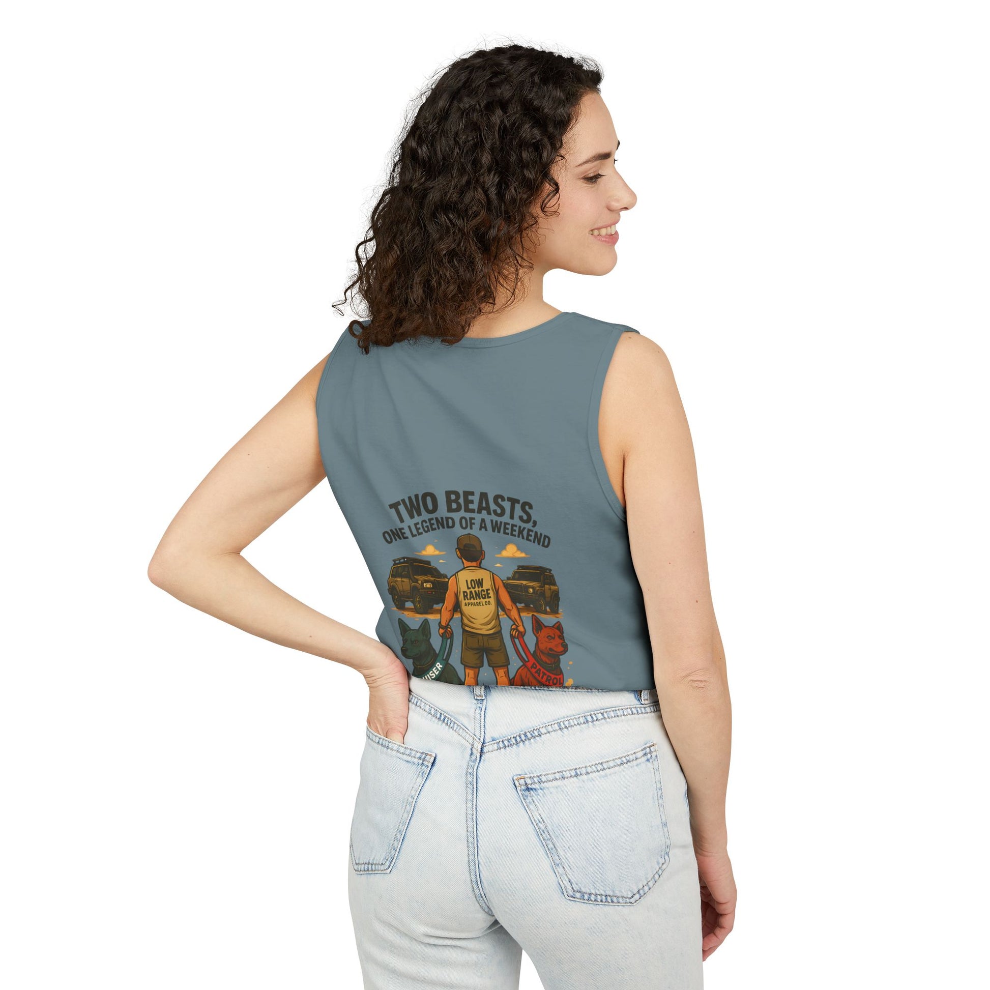 Two Beasts Unisex Tank Top | Low Range Apparel Co. - Low Range Apparel Co.