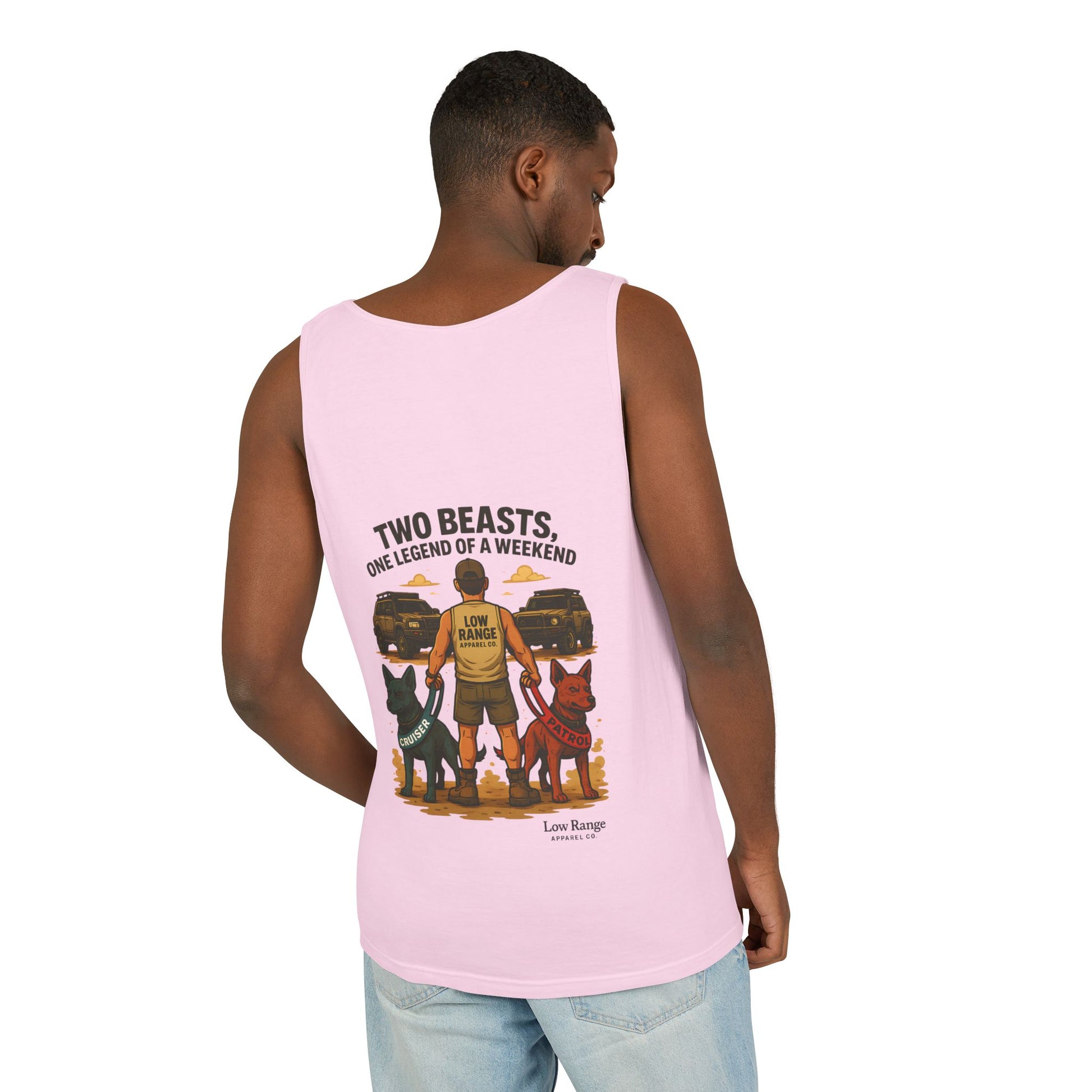 Two Beasts Unisex Tank Top | Low Range Apparel Co. - Low Range Apparel Co.