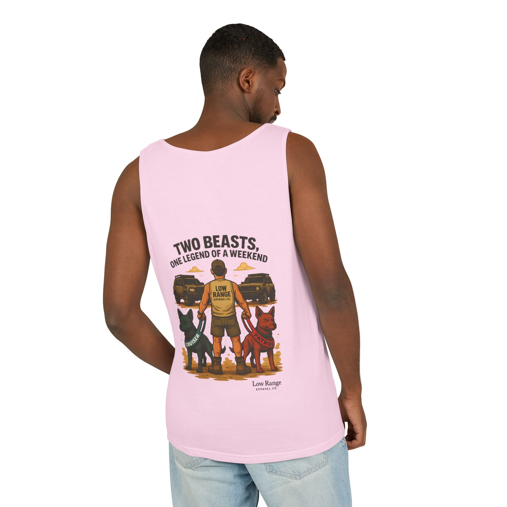 Two Beasts Unisex Tank Top | Low Range Apparel Co. - Low Range Apparel Co.