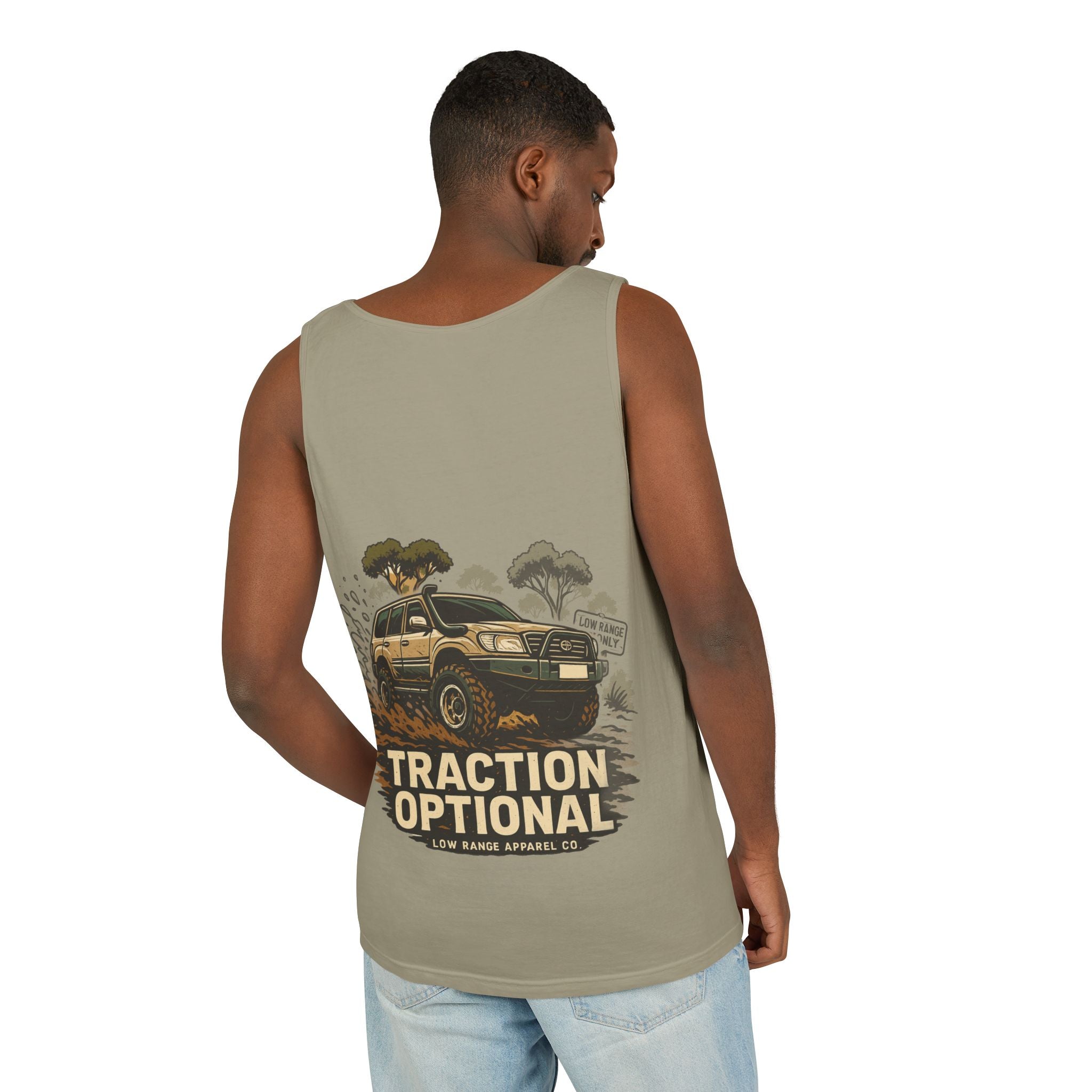 Traction Optional Unisex Tank Top | Low Range Apparel Co.