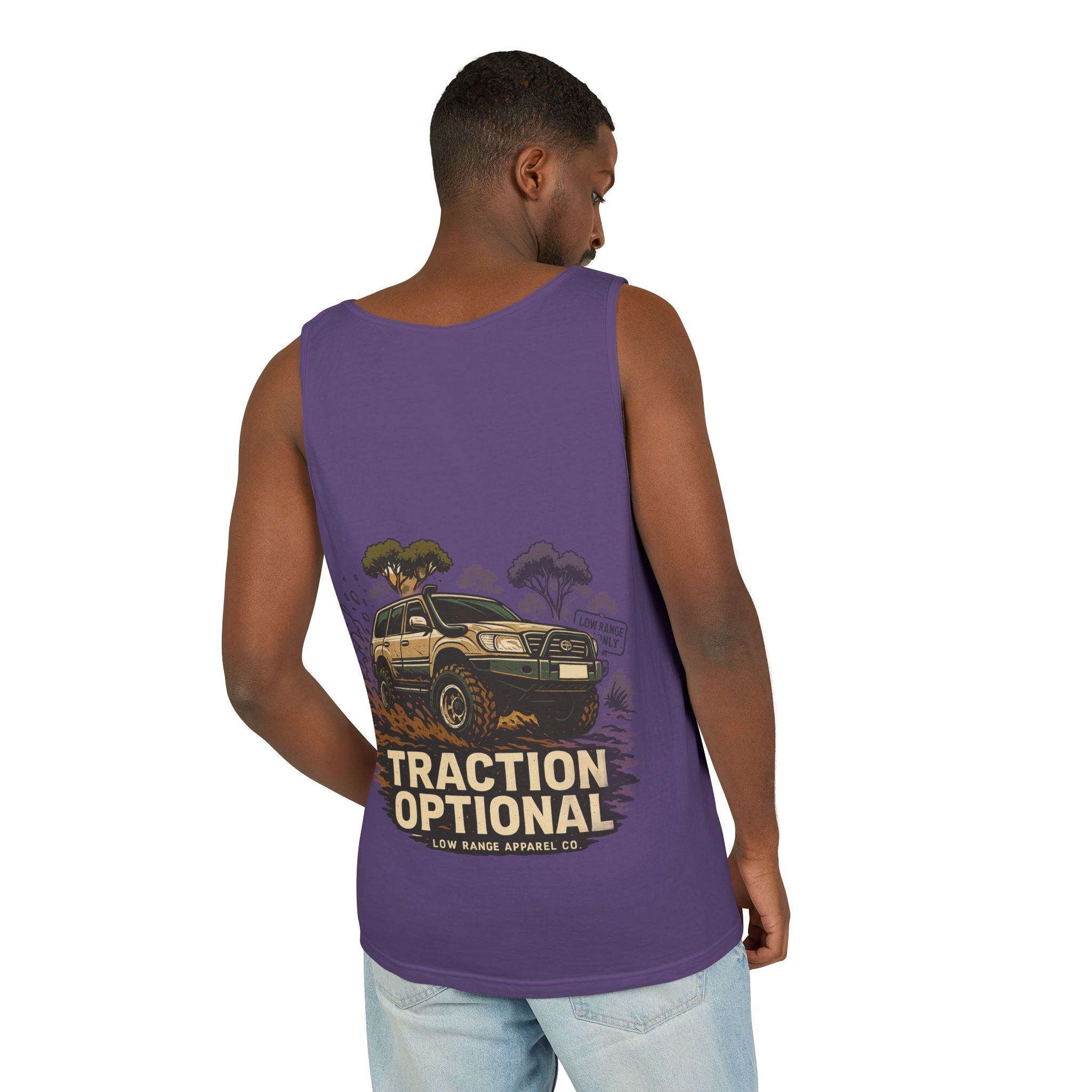 Traction Optional Unisex Tank Top | Low Range Apparel Co.