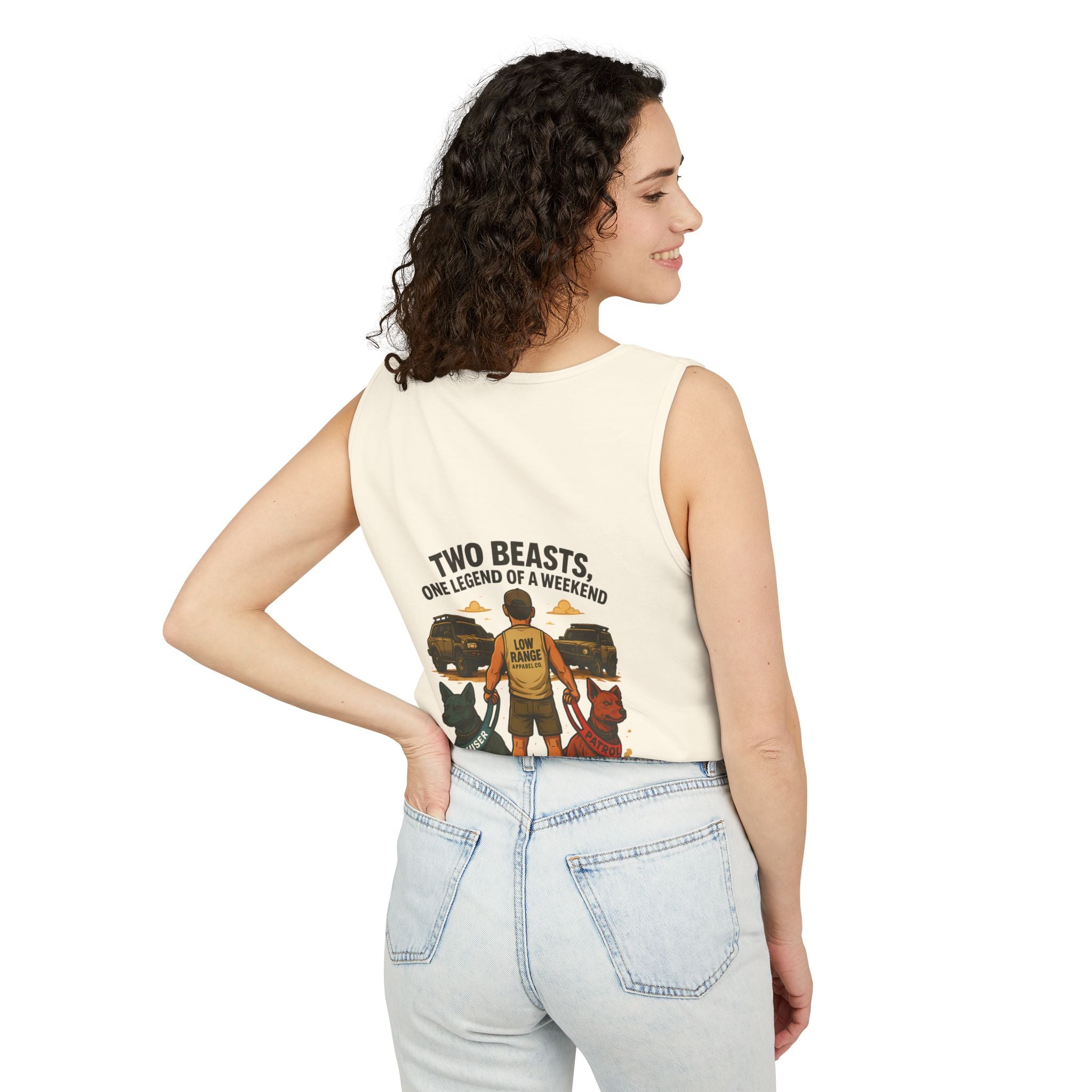 Two Beasts Unisex Tank Top | Low Range Apparel Co. - Low Range Apparel Co.