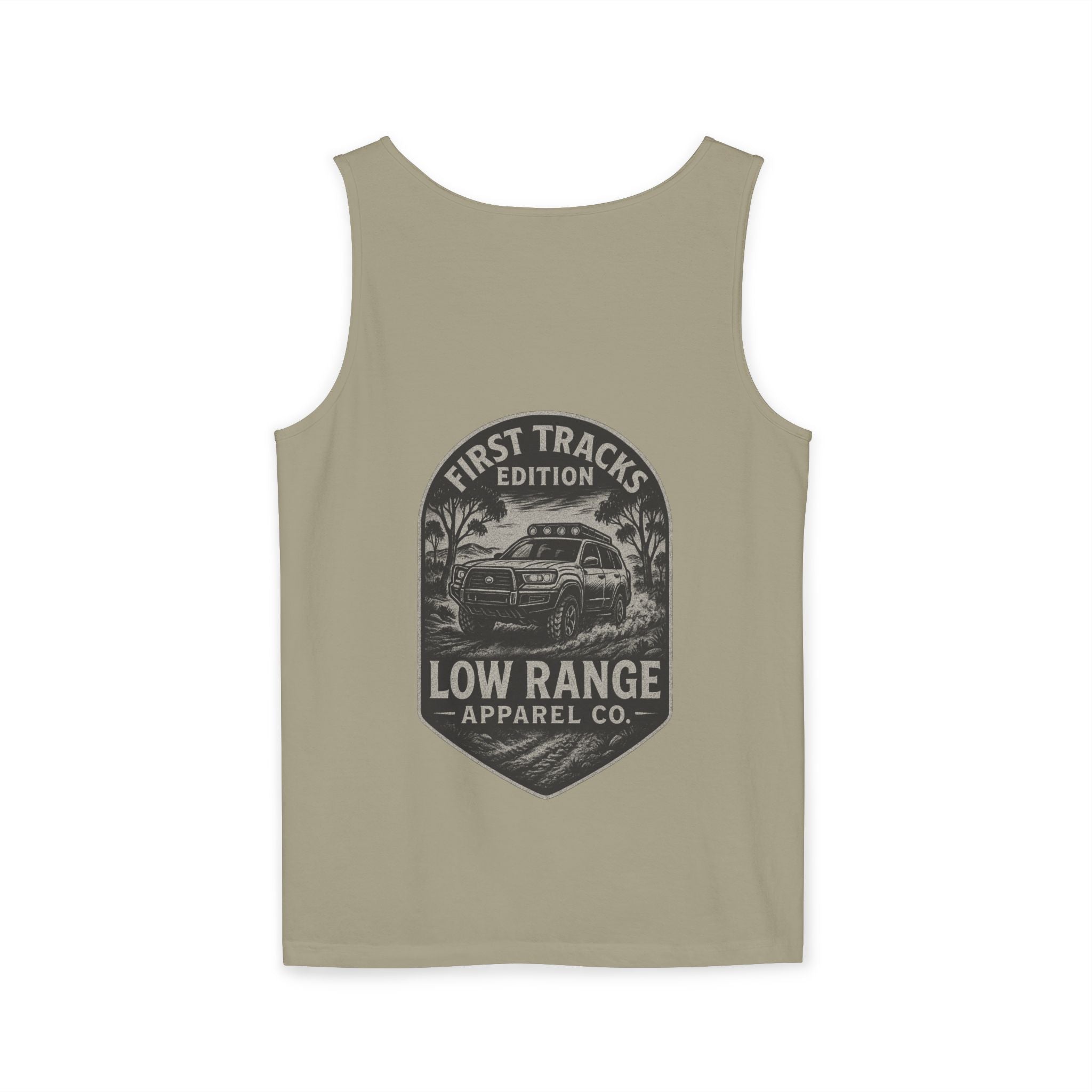 First Tracks Unisex Tank Top | Low Range Apparel Co. - Low Range Apparel Co.