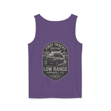First Tracks Unisex Tank Top | Low Range Apparel Co. - Low Range Apparel Co.