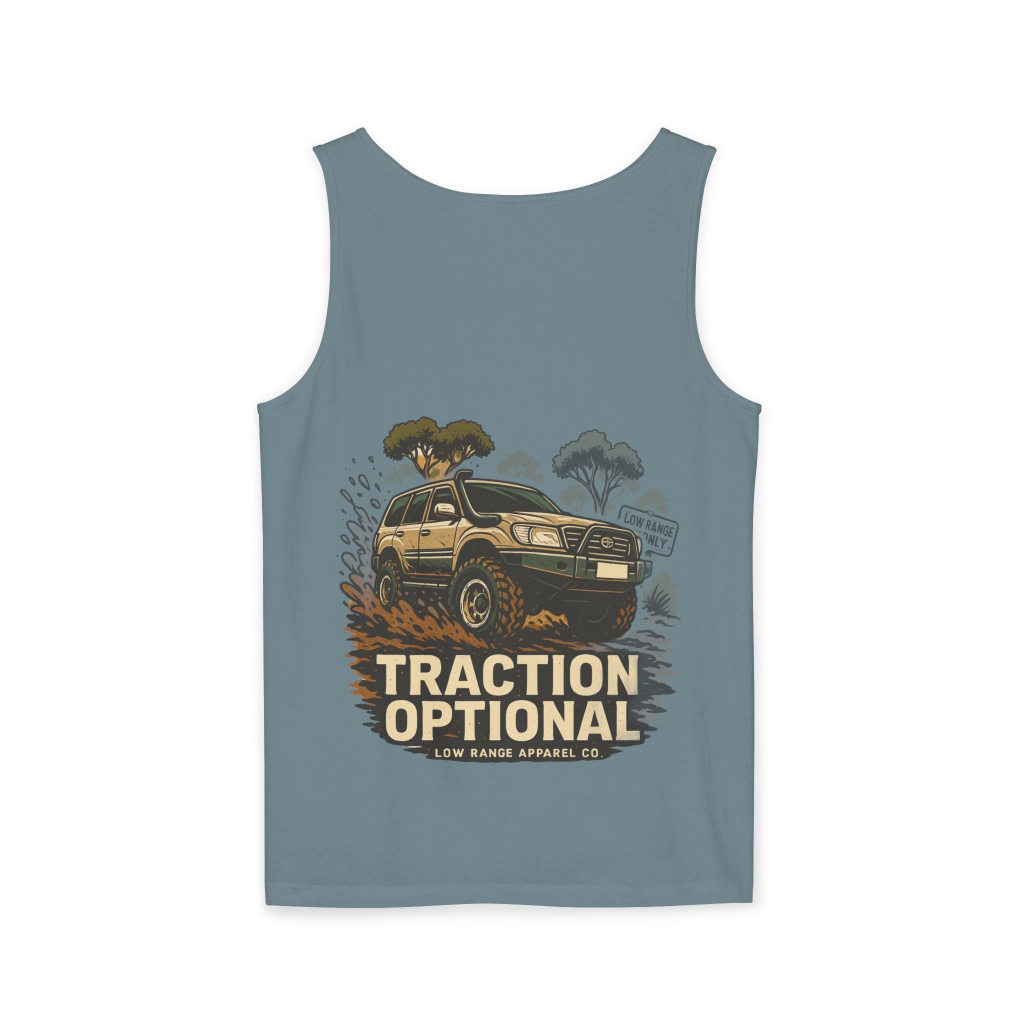 Traction Optional Unisex Tank Top | Low Range Apparel Co.