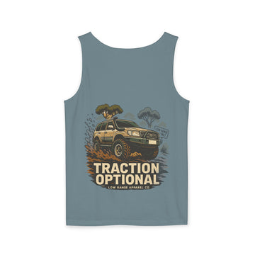 Traction Optional Unisex Tank Top | Low Range Apparel Co.