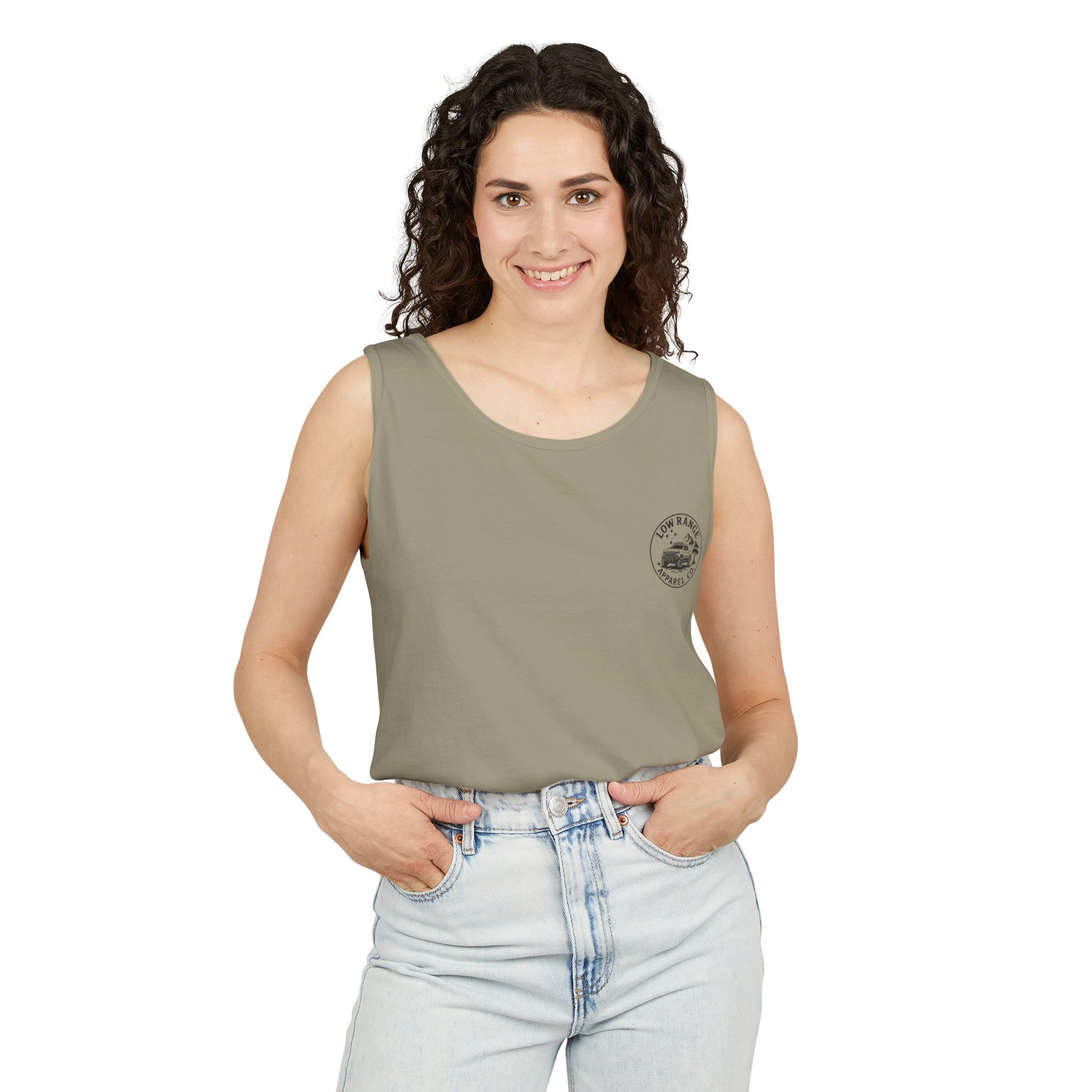 First Tracks Unisex Tank Top | Low Range Apparel Co. - Low Range Apparel Co.