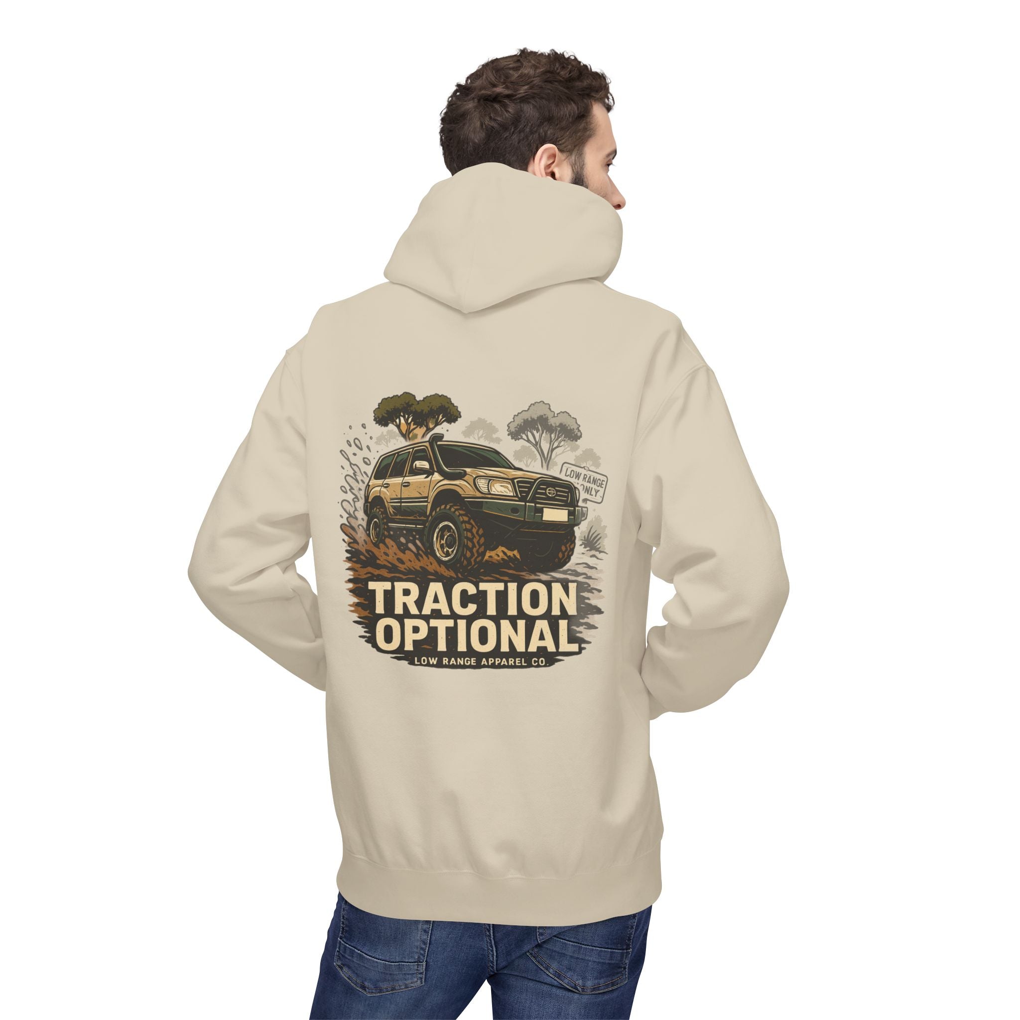 Traction Optional Unisex Hoodie | Low Range Apparel Co.