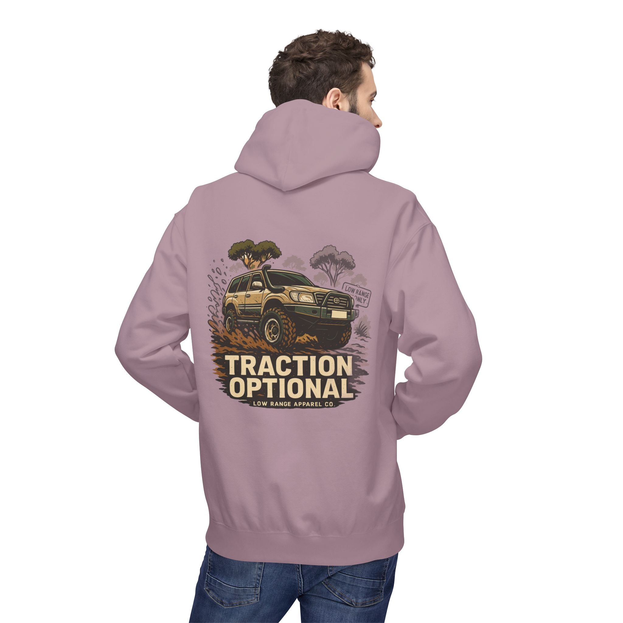 Traction Optional Unisex Hoodie | Low Range Apparel Co.