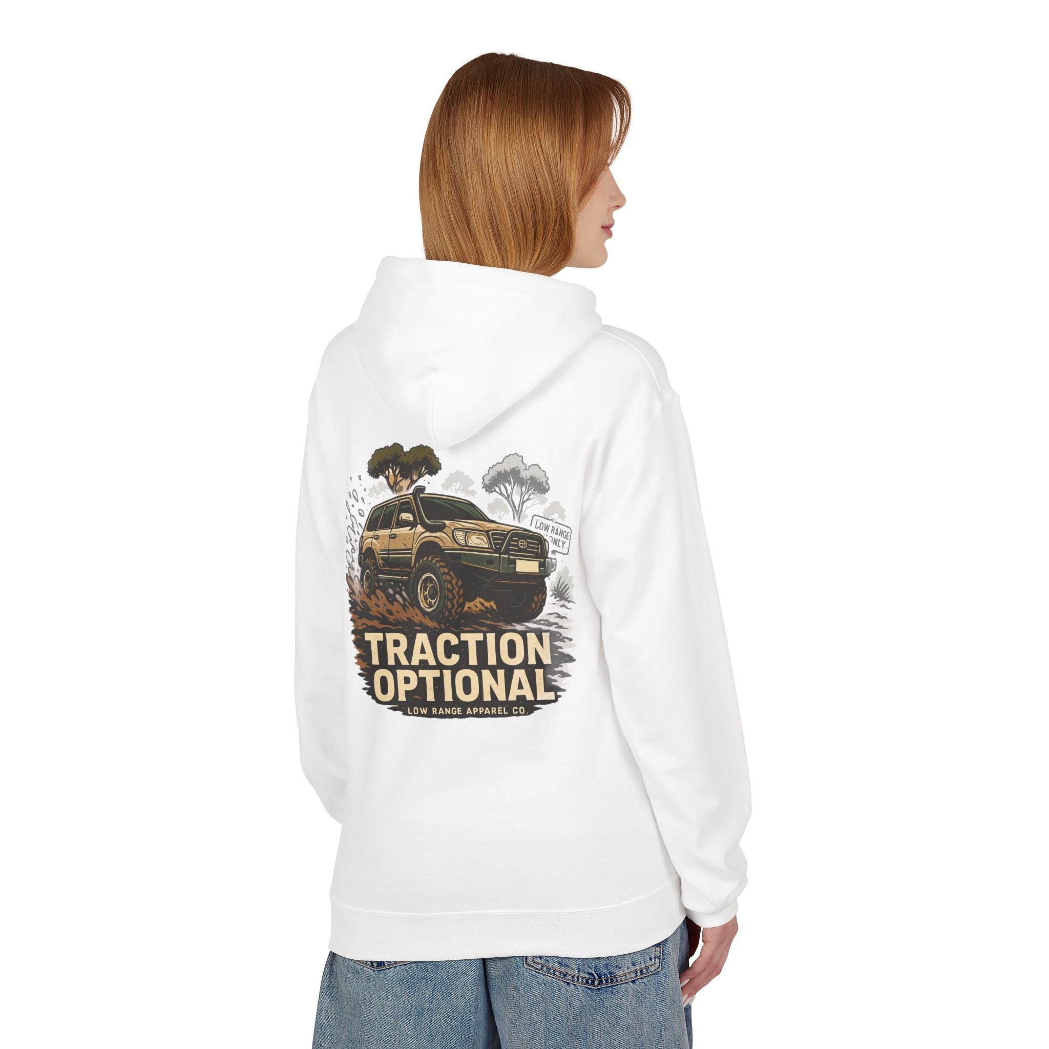 Traction Optional Unisex Hoodie | Low Range Apparel Co.