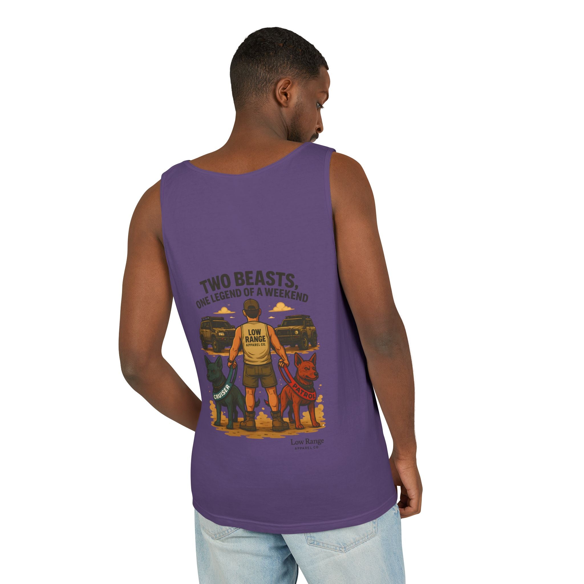 Two Beasts Unisex Tank Top | Low Range Apparel Co. - Low Range Apparel Co.