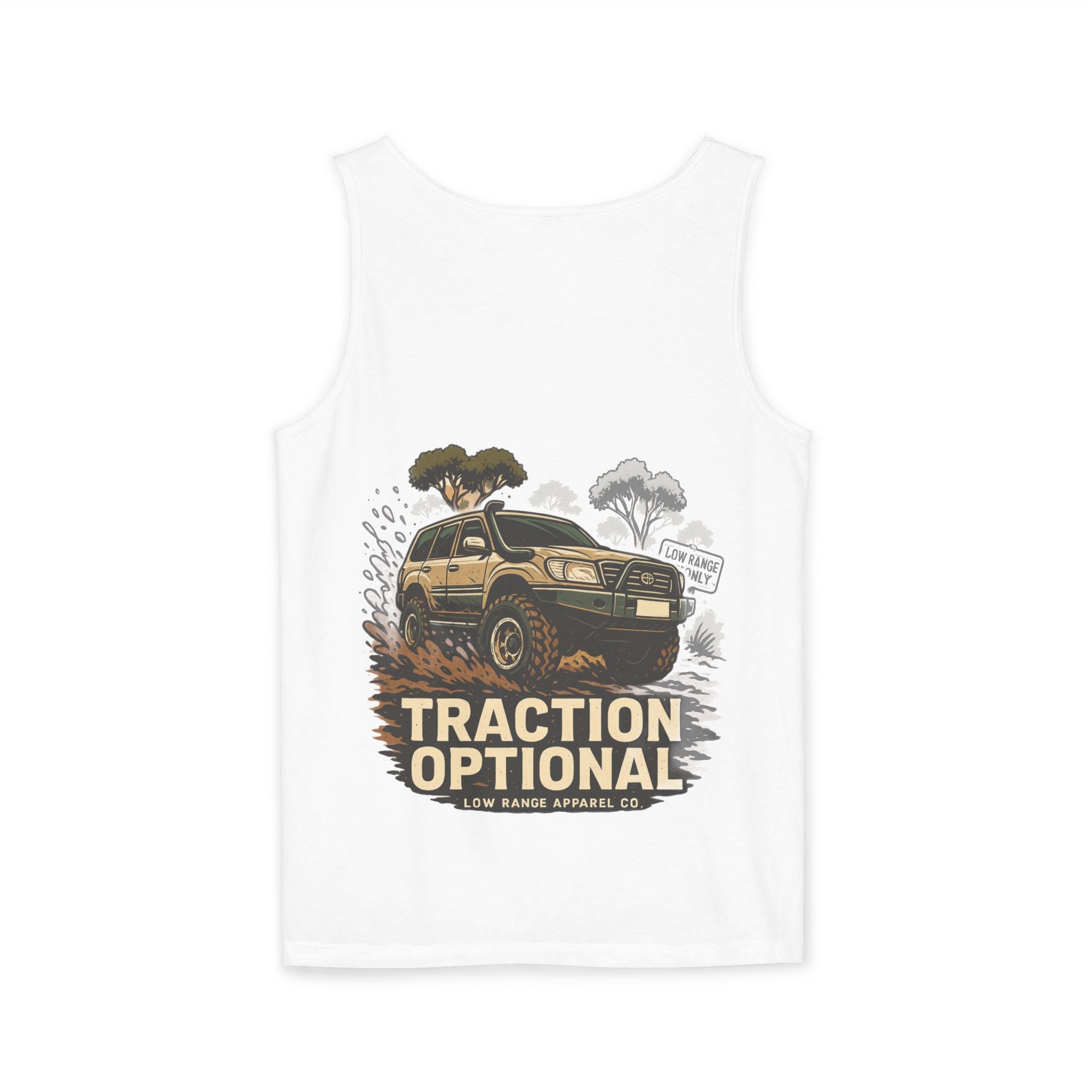 Traction Optional Unisex Tank Top | Low Range Apparel Co.