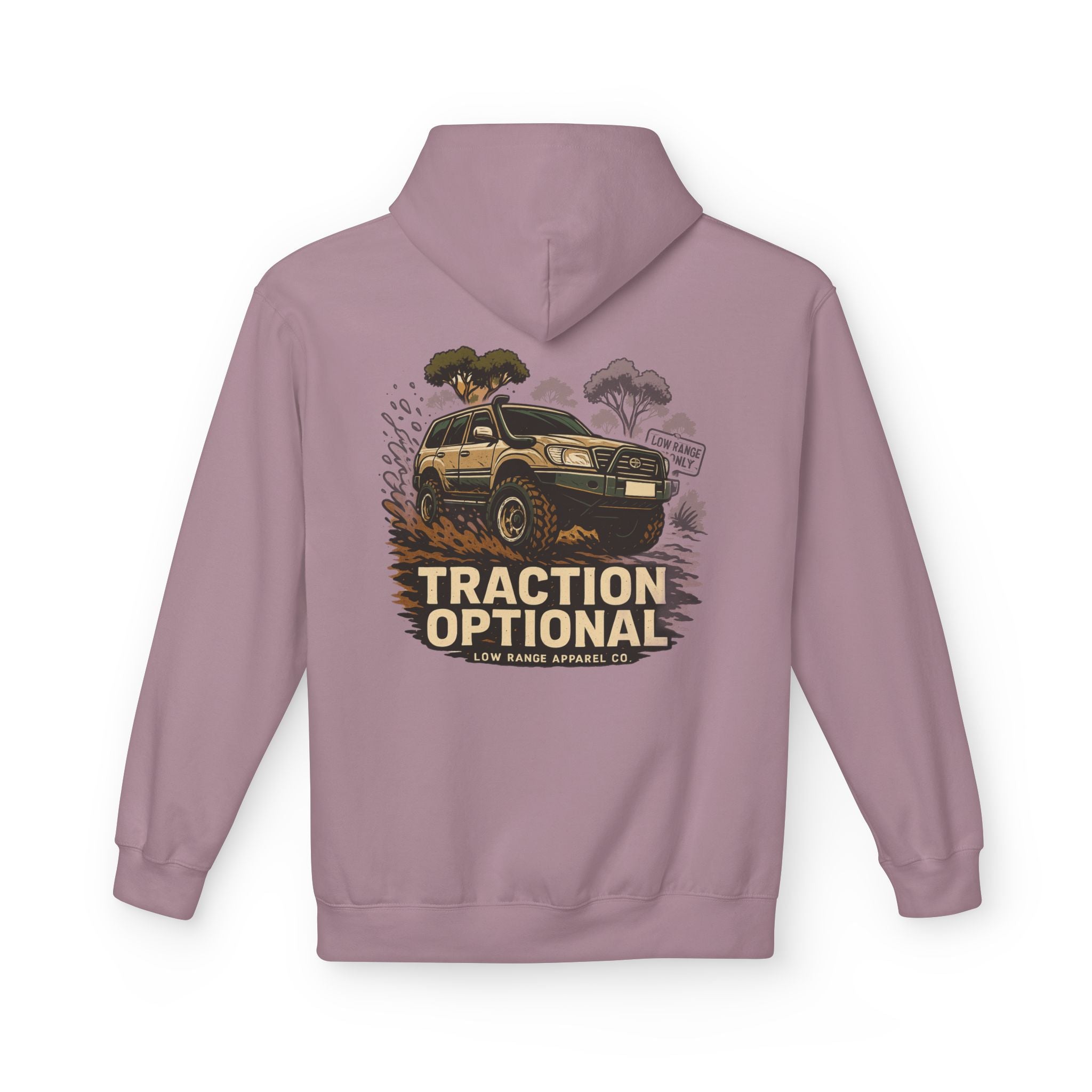 Traction Optional Unisex Hoodie | Low Range Apparel Co.