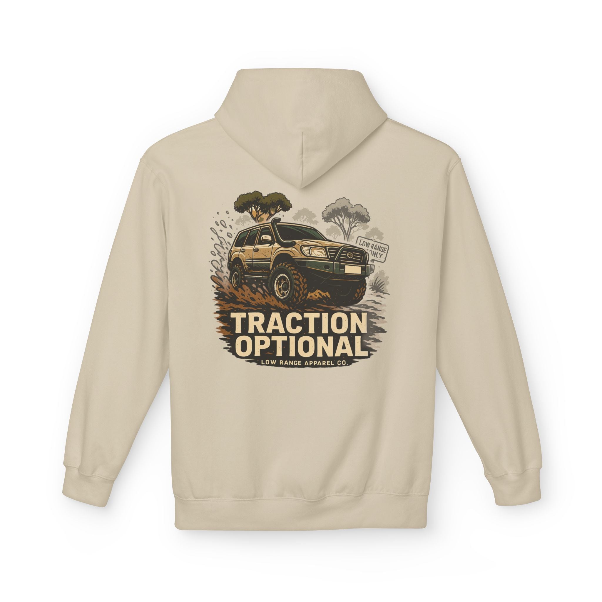 Traction Optional Unisex Hoodie | Low Range Apparel Co.