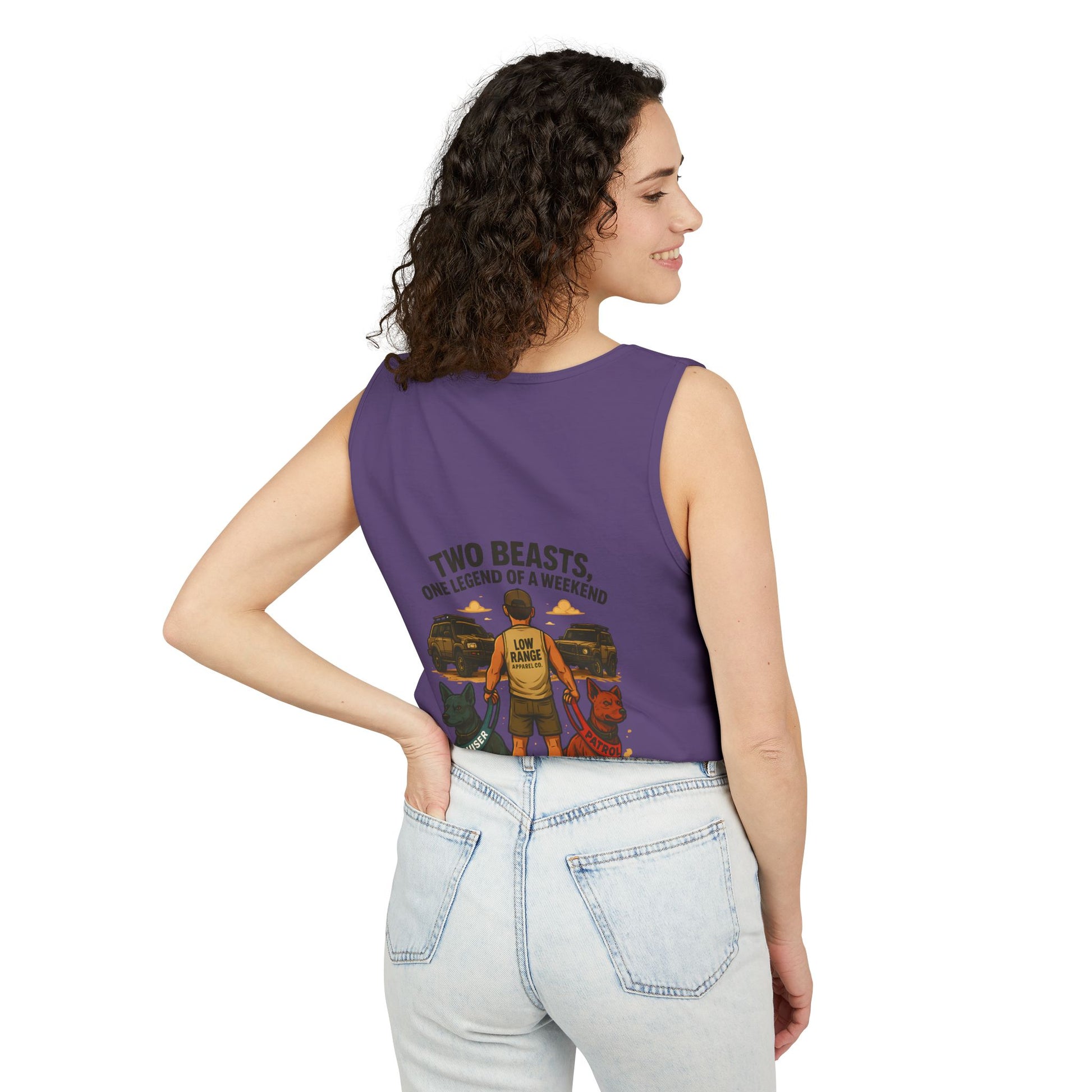 Two Beasts Unisex Tank Top | Low Range Apparel Co. - Low Range Apparel Co.