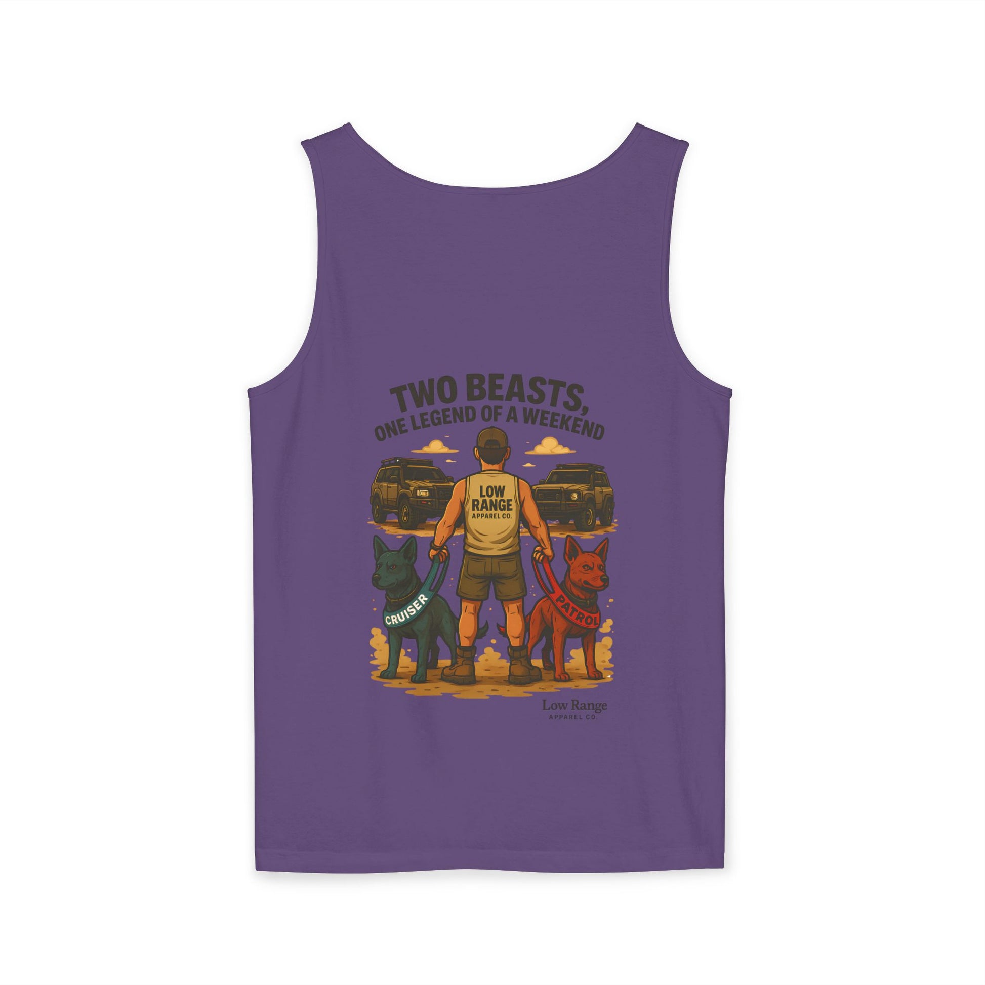 Two Beasts Unisex Tank Top | Low Range Apparel Co. - Low Range Apparel Co.