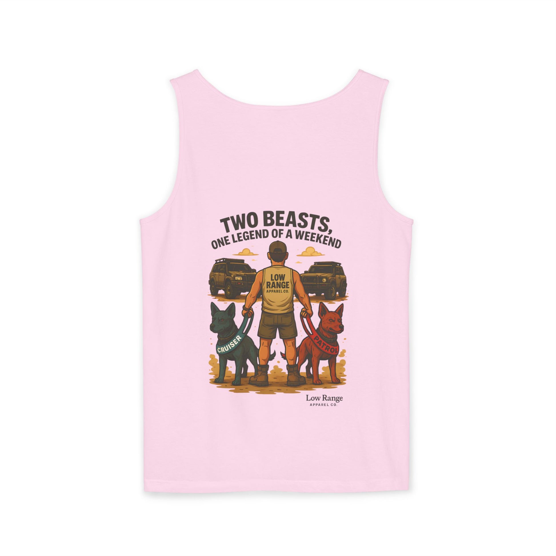 Two Beasts Unisex Tank Top | Low Range Apparel Co. - Low Range Apparel Co.