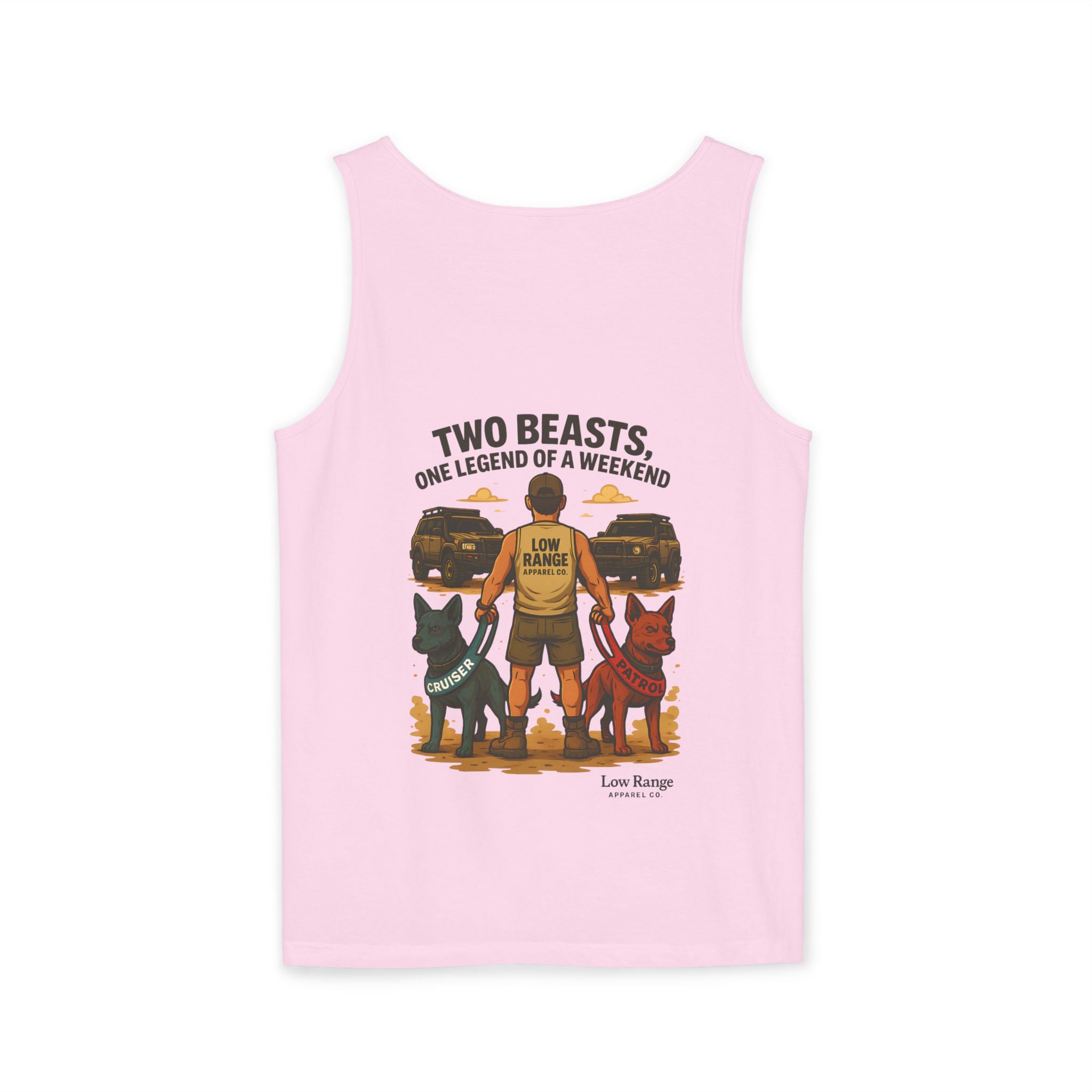 Two Beasts Unisex Tank Top | Low Range Apparel Co. - Low Range Apparel Co.