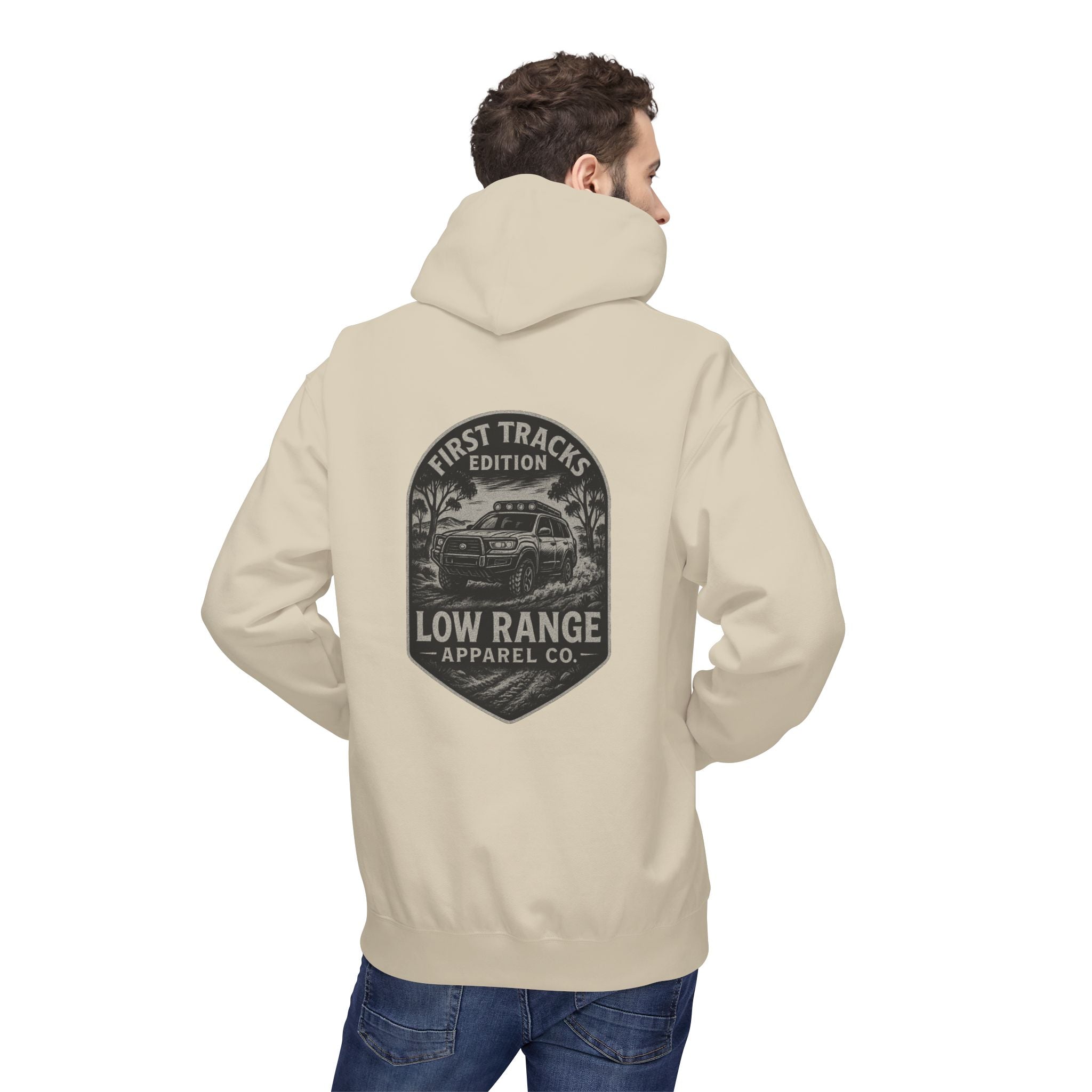 First Tracks Unisex Hoodie | Low Range Apparel Co. - Low Range Apparel Co.