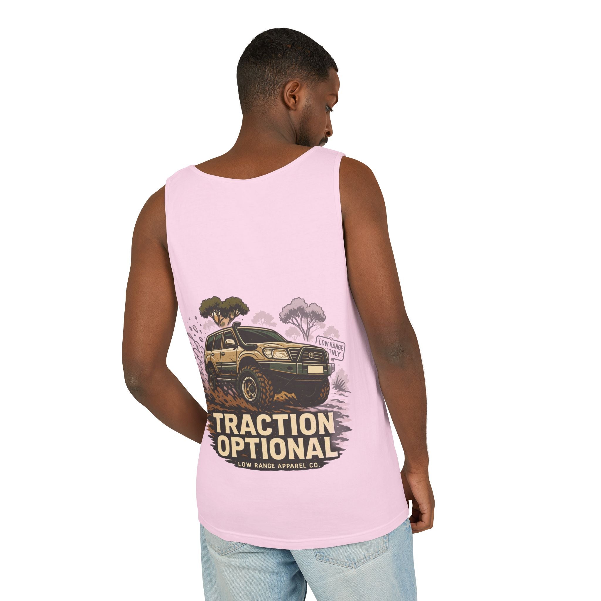 Traction Optional Unisex Tank Top | Low Range Apparel Co.