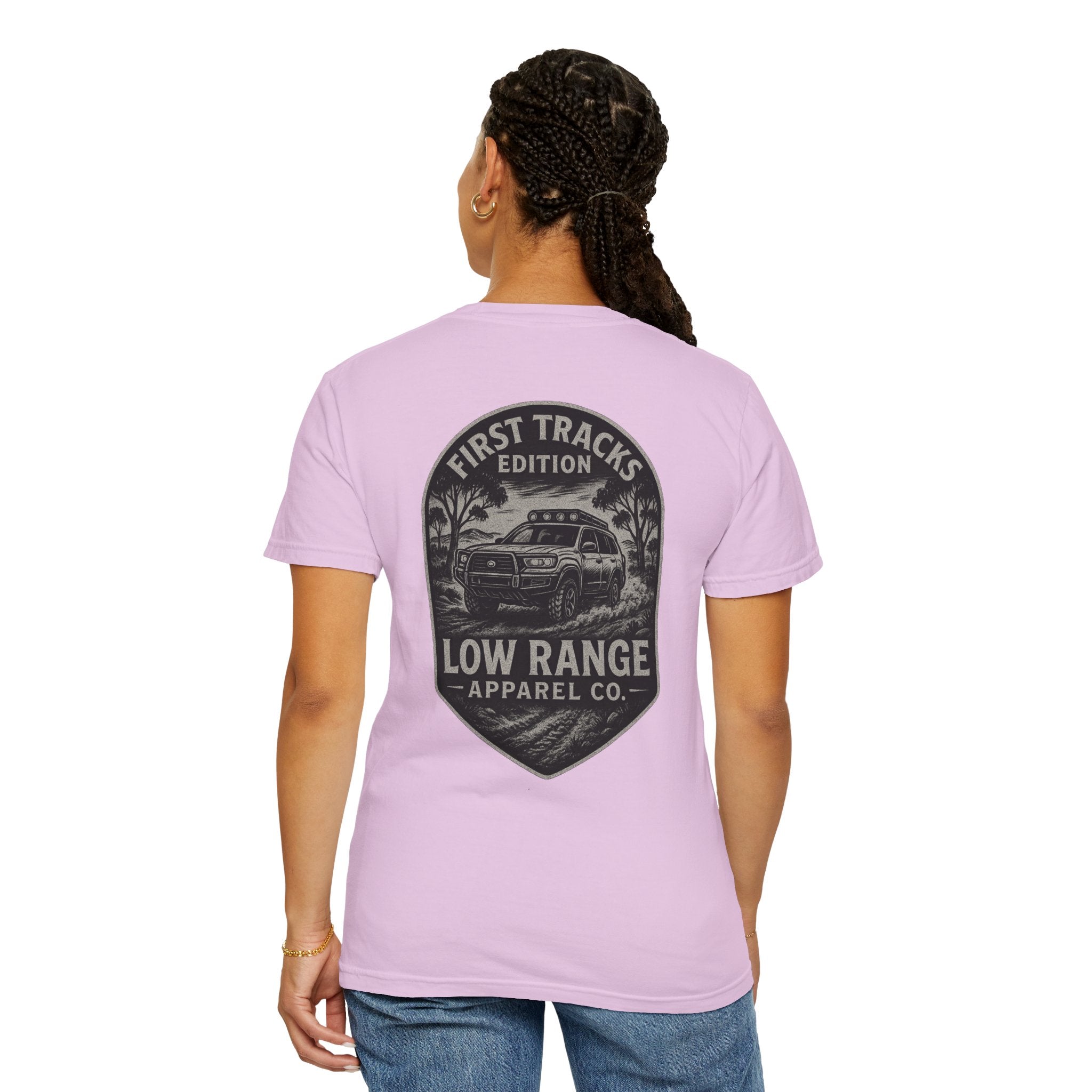 First Tracks Unisex T-Shirt | Low Range Apparel Co. - Low Range Apparel Co.