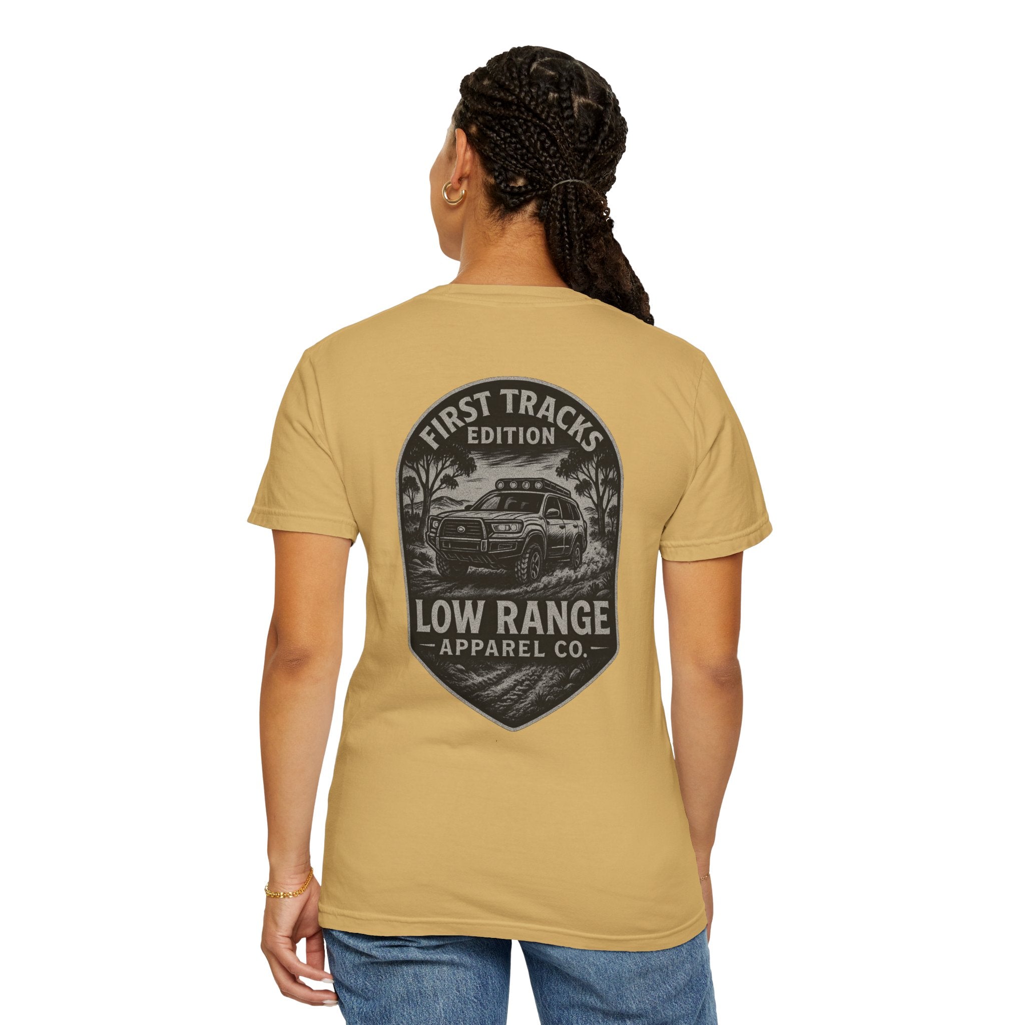 First Tracks Unisex T-Shirt | Low Range Apparel Co. - Low Range Apparel Co.