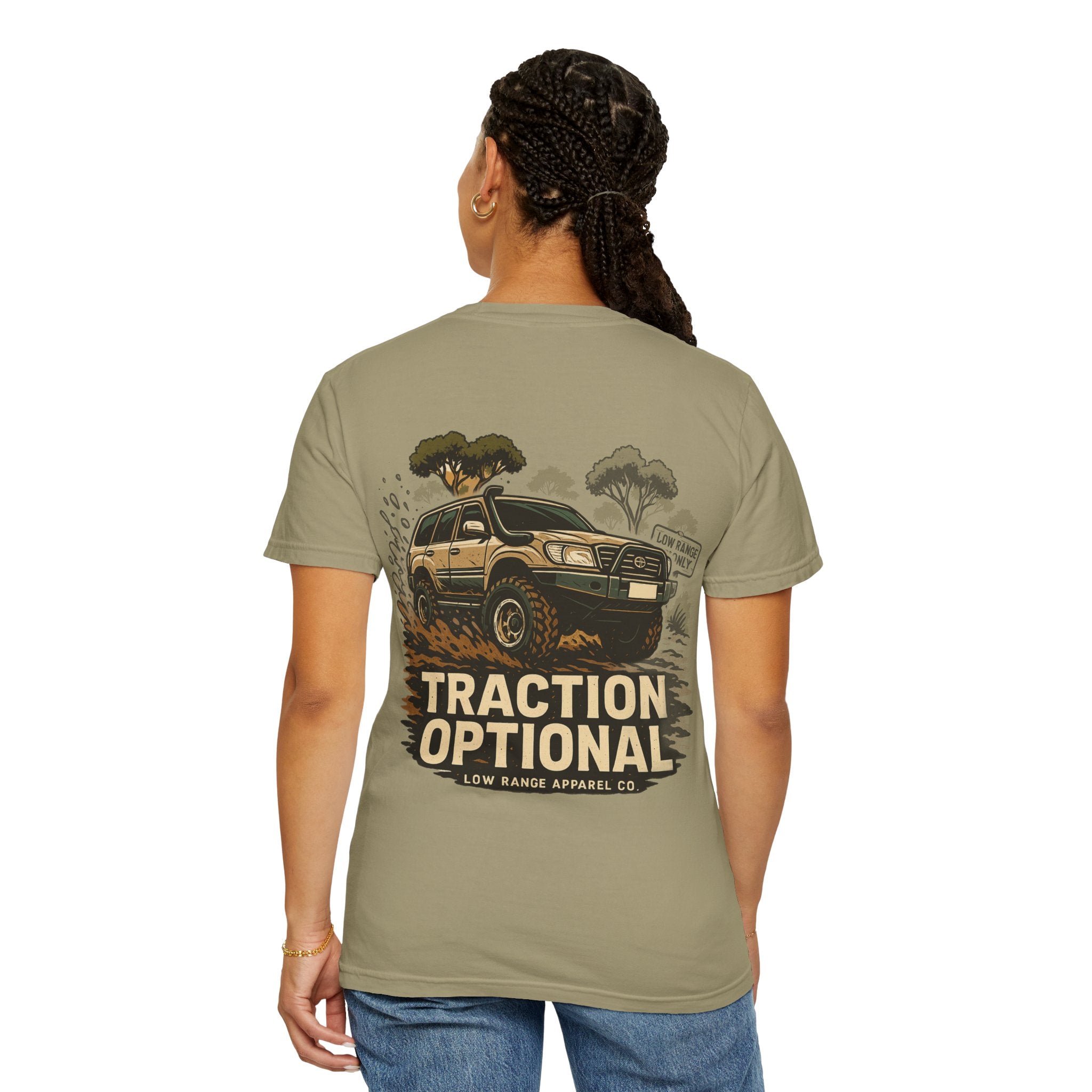 Traction Optional Unisex T-Shirt | Low Range Apparel Co.