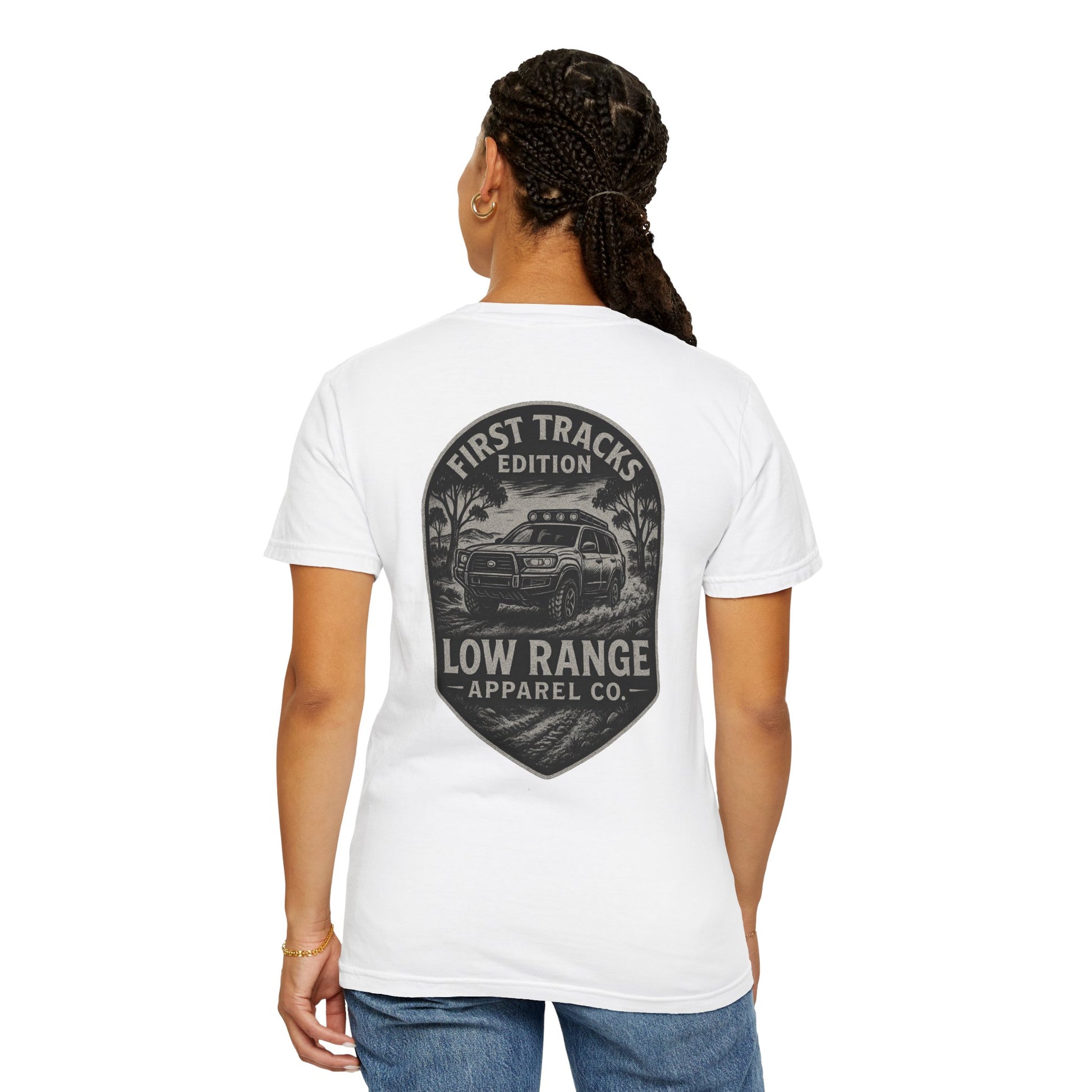 First Tracks Unisex T-Shirt | Low Range Apparel Co. - Low Range Apparel Co.