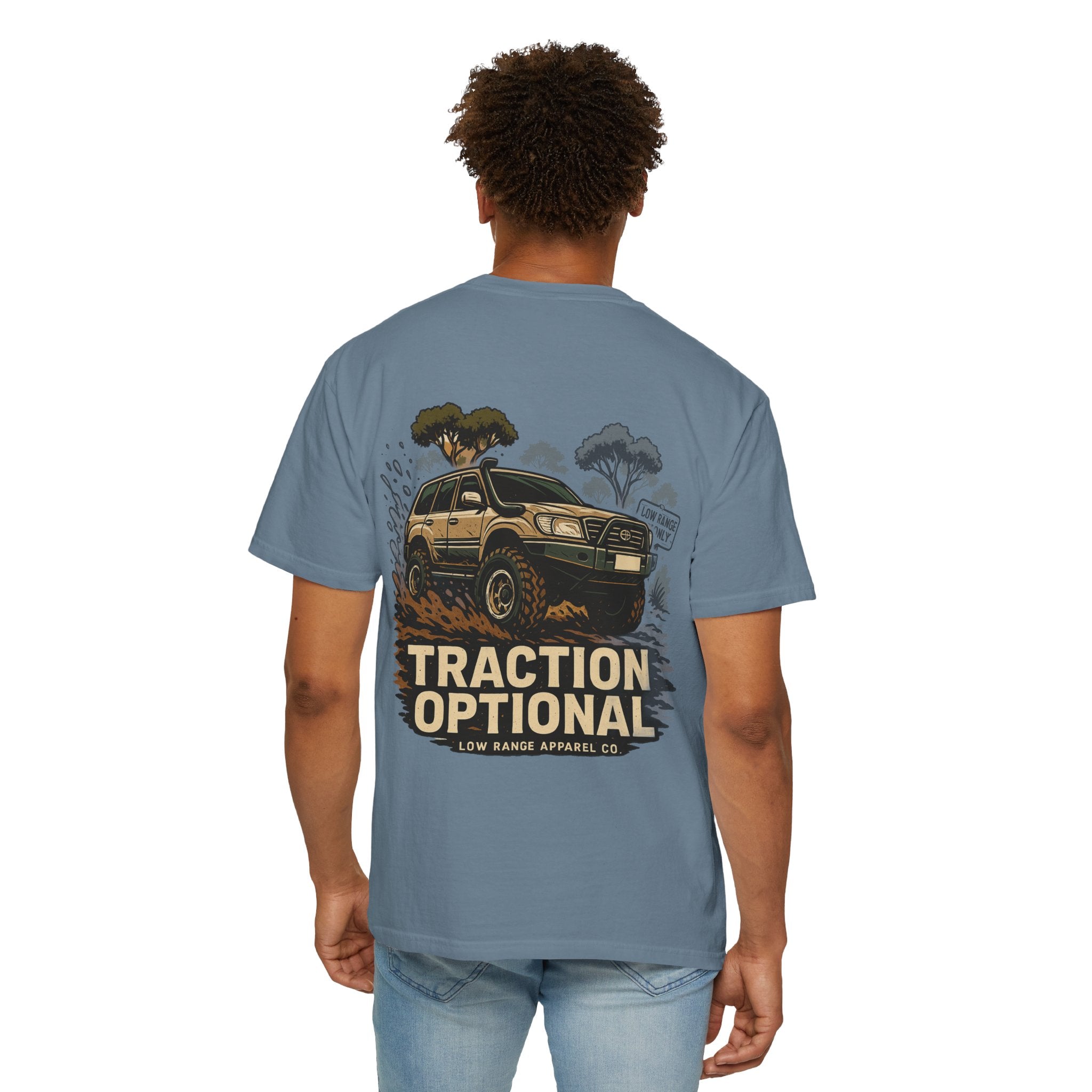 Traction Optional Unisex T-Shirt | Low Range Apparel Co.
