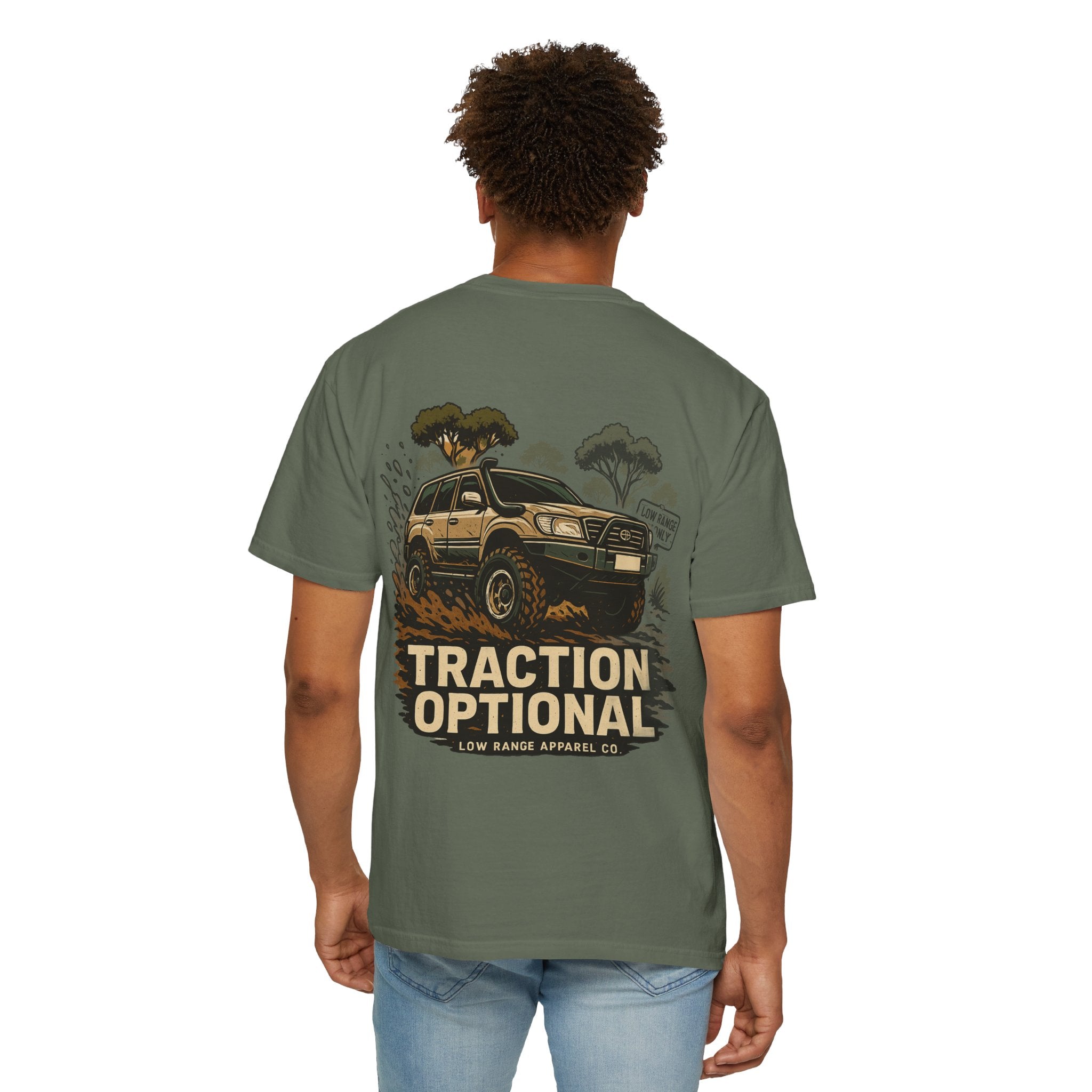 Traction Optional Unisex T-Shirt | Low Range Apparel Co.