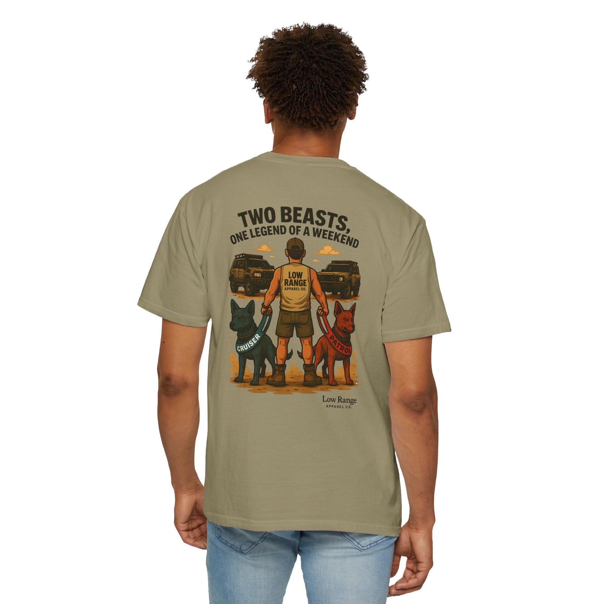 Two Beasts Unisex Tank Top | Low Range Apparel Co. - Low Range Apparel Co.