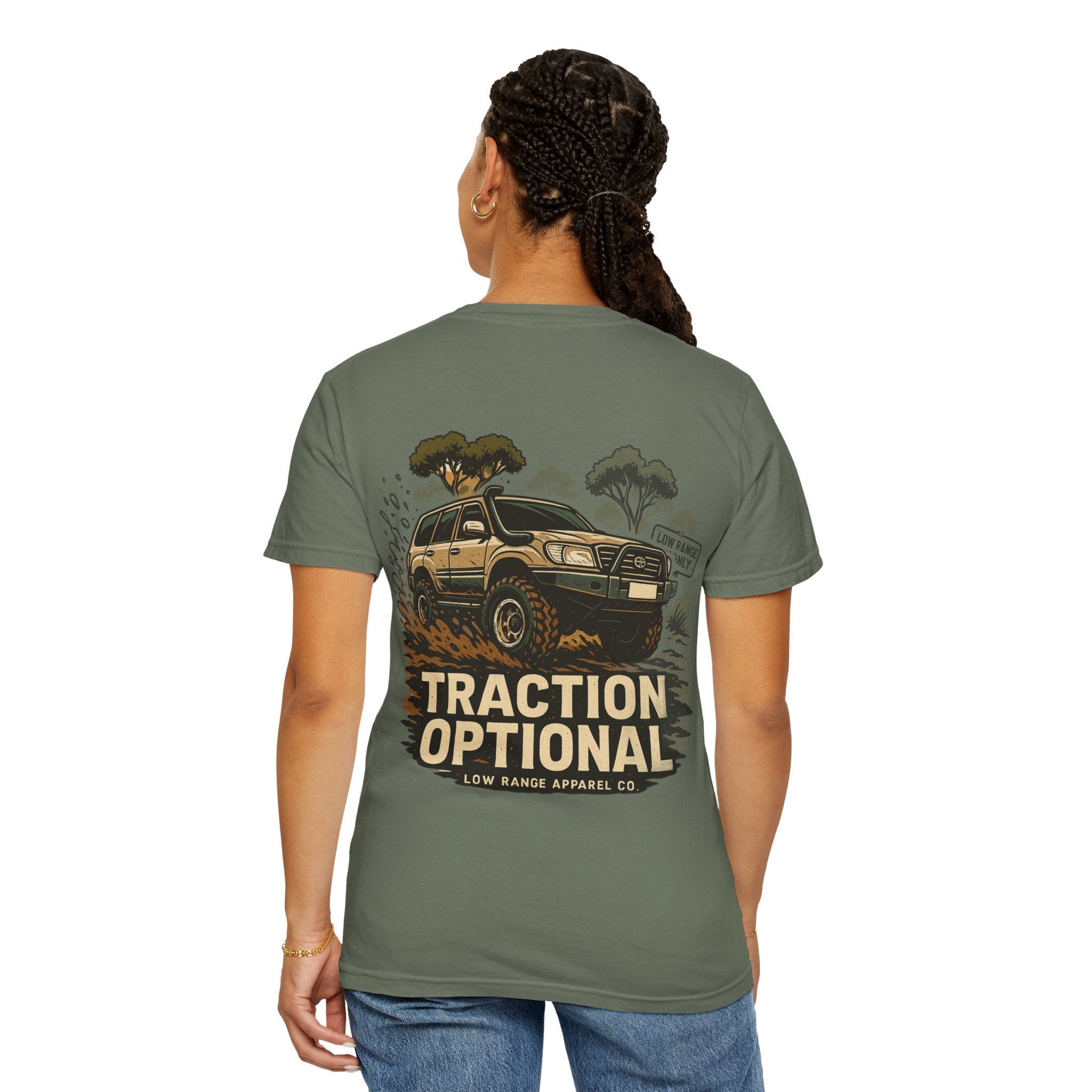 Traction Optional Unisex T-Shirt | Low Range Apparel Co.