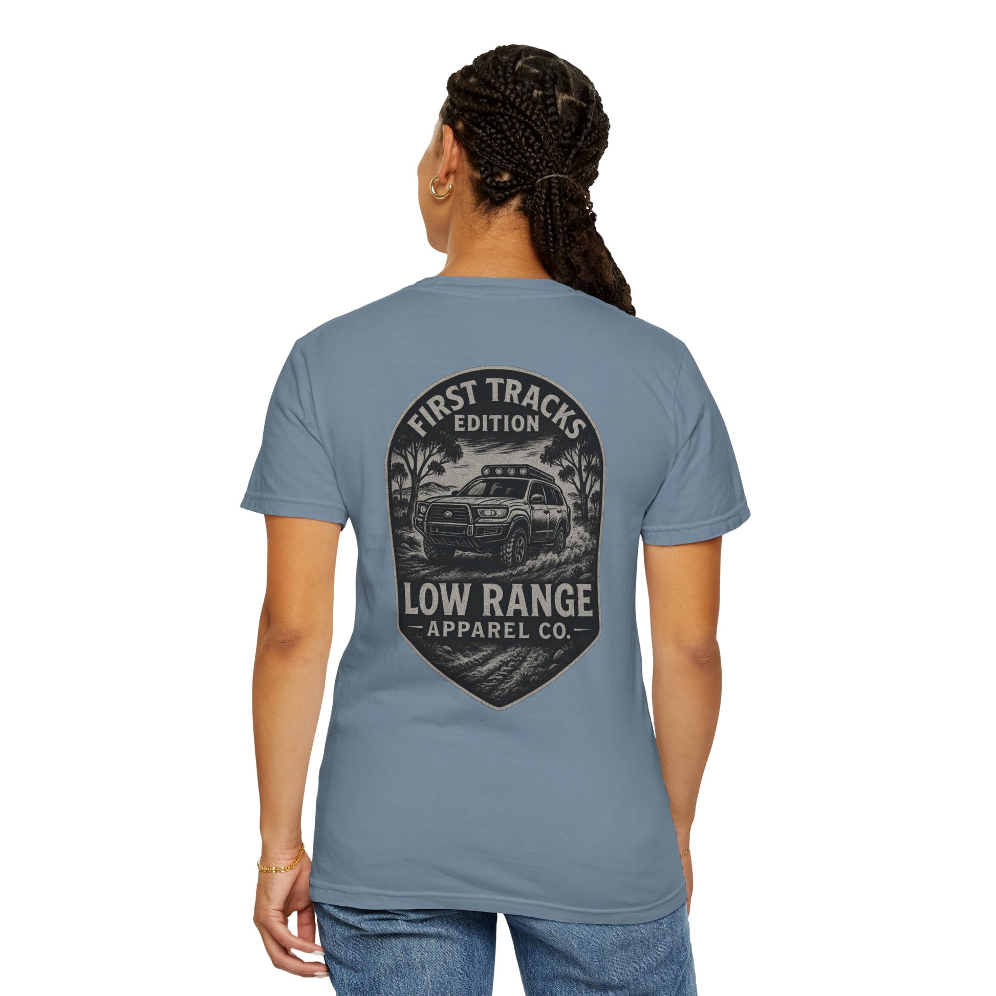 First Tracks Unisex T-Shirt | Low Range Apparel Co. - Low Range Apparel Co.