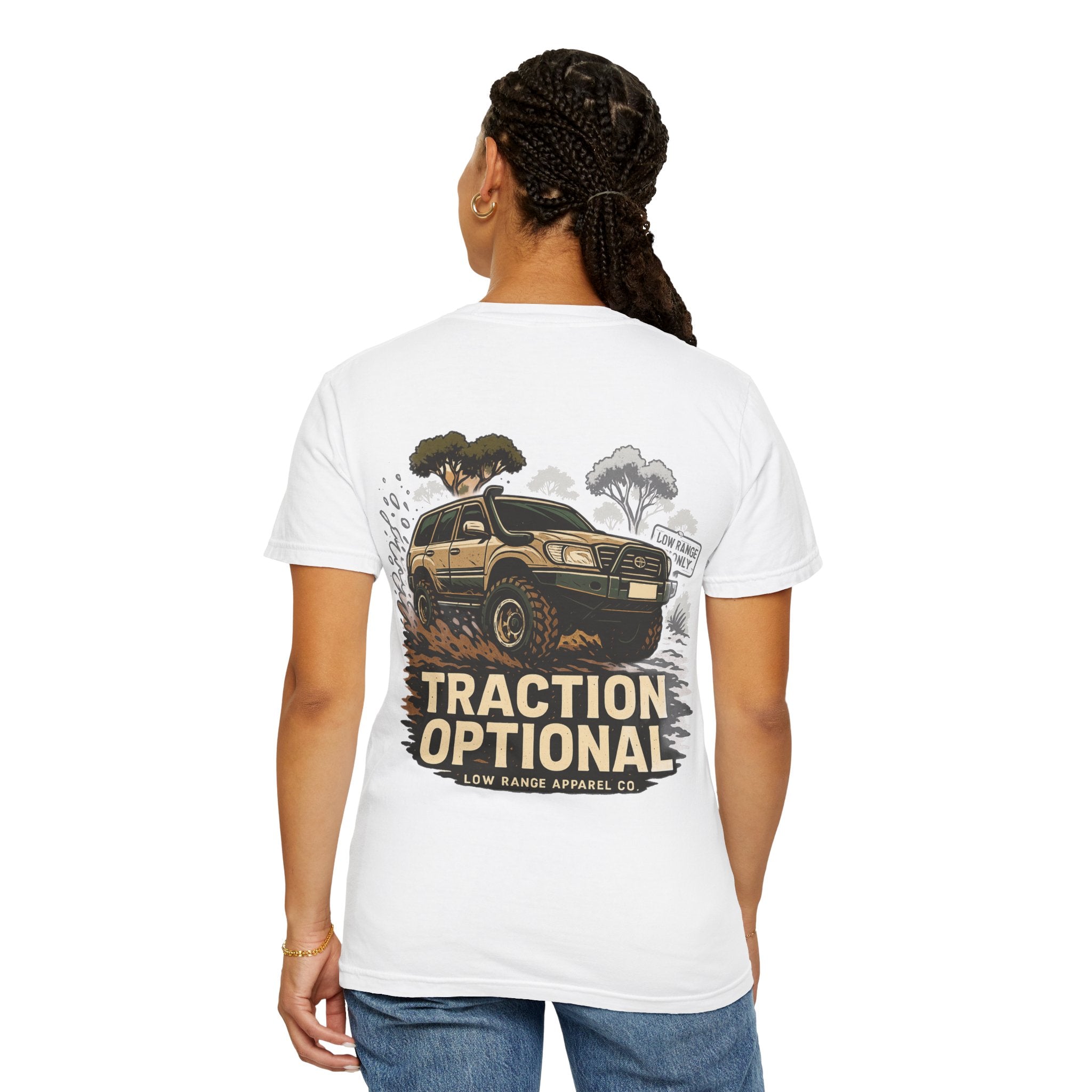 Traction Optional Unisex T-Shirt | Low Range Apparel Co.