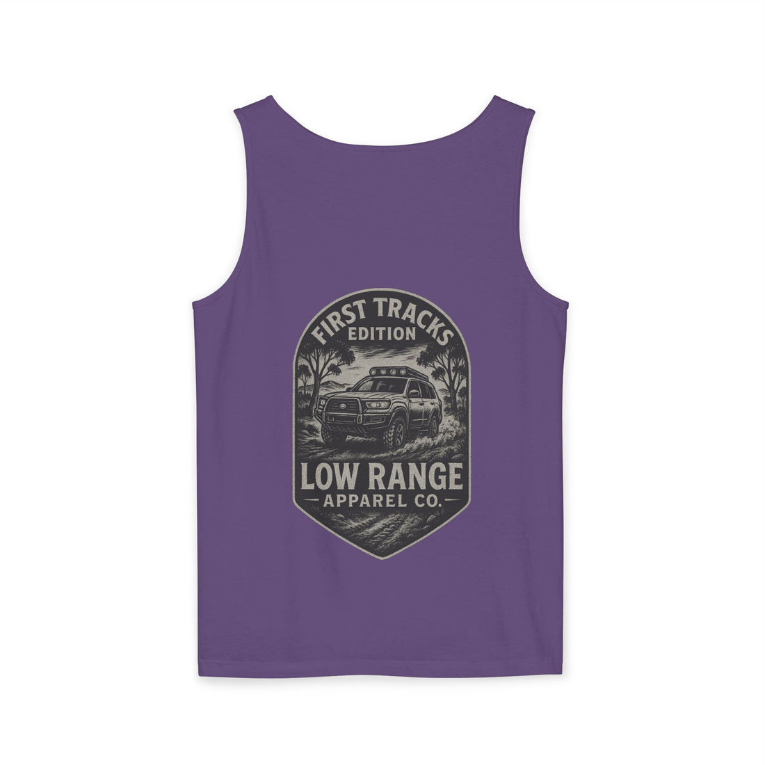 First Tracks Unisex Tank Top | Low Range Apparel Co. - Low Range Apparel Co.