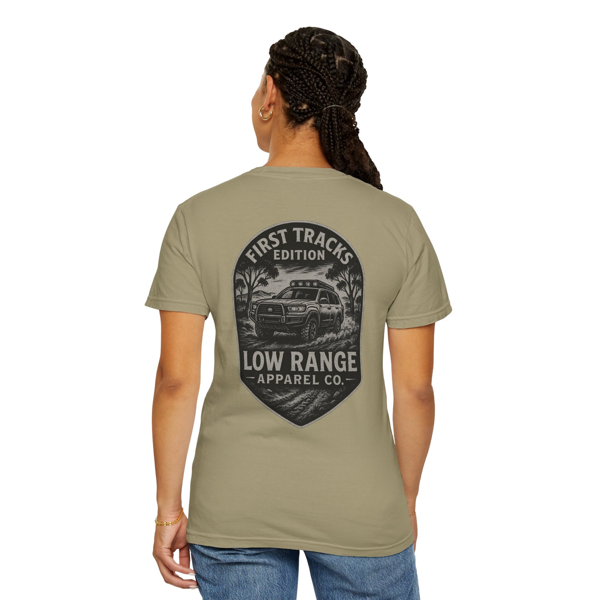 First Tracks Unisex T-Shirt | Low Range Apparel Co. - Low Range Apparel Co.