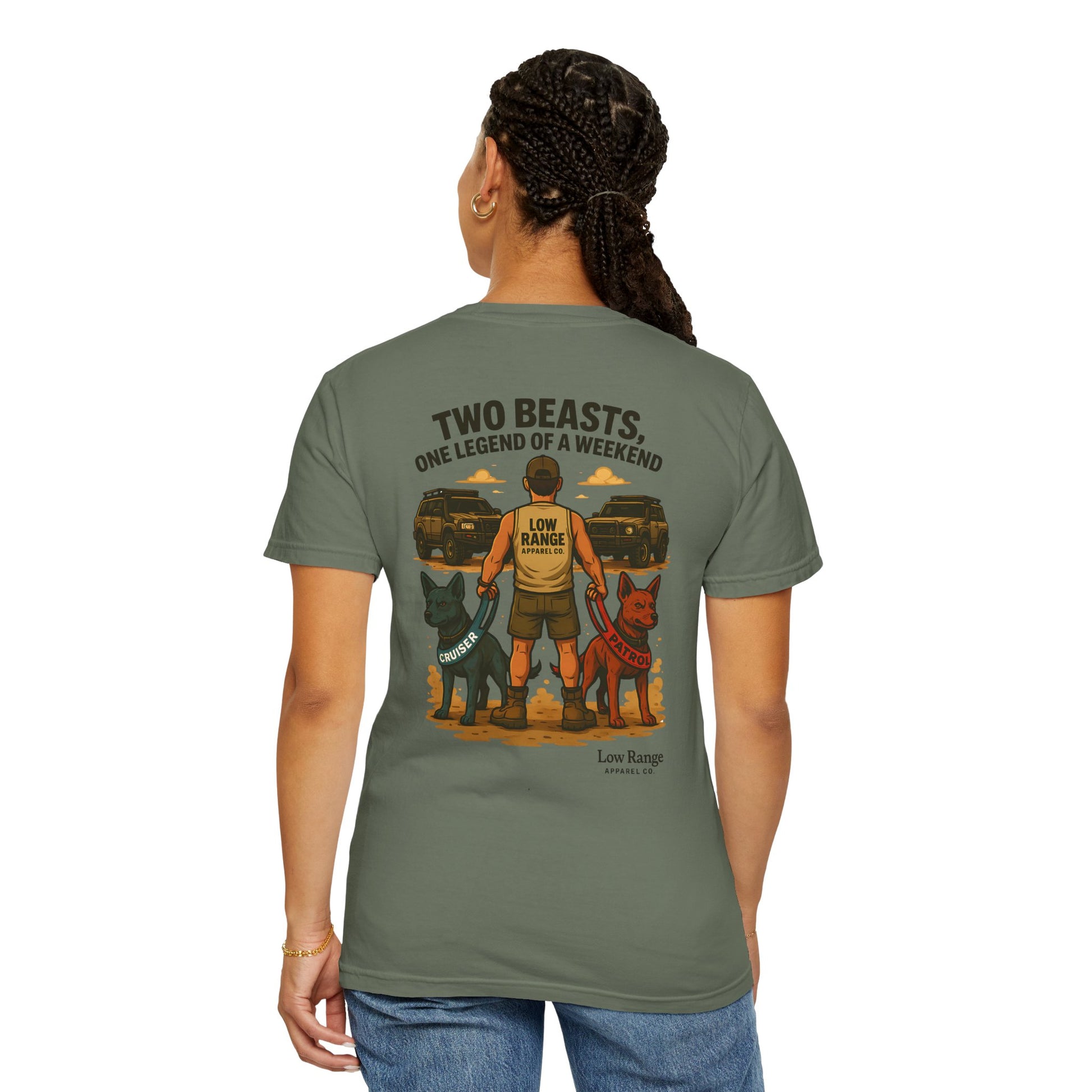 Two Beasts Unisex Tank Top | Low Range Apparel Co. - Low Range Apparel Co.